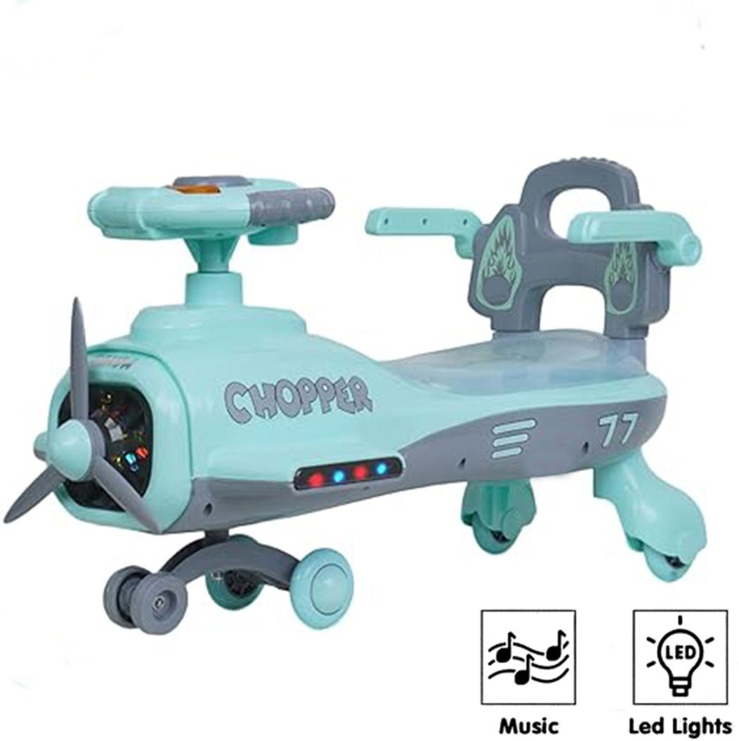 Panda Magic Car Rider for Kids|Magic Swing Car for Kids|Twister Ride On Car Push Rideons & Wagons Non Battery Operated Ride On