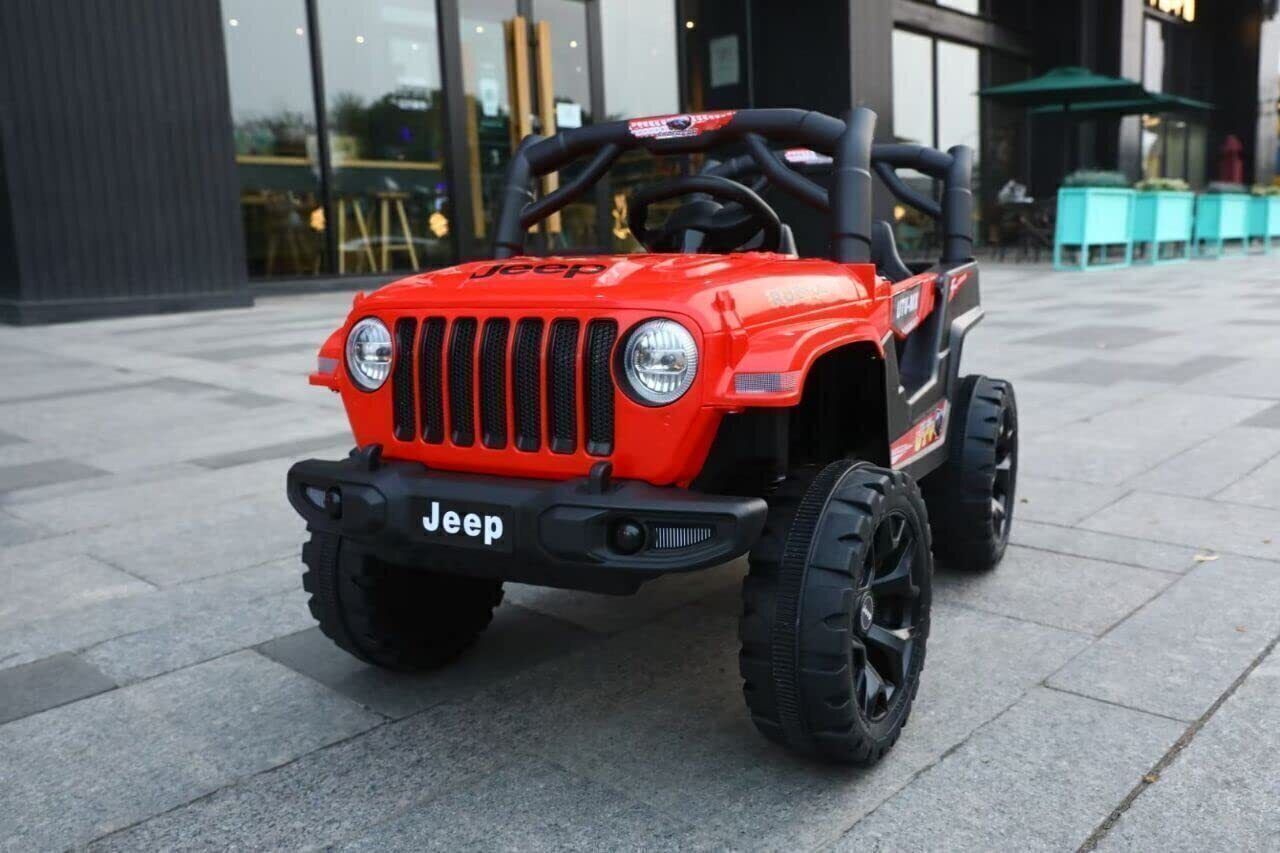 908 Red Powerful Motors (1-6Yrs) Battery ride on_EL17 Jeep Battery Operated Ride On-image-12
