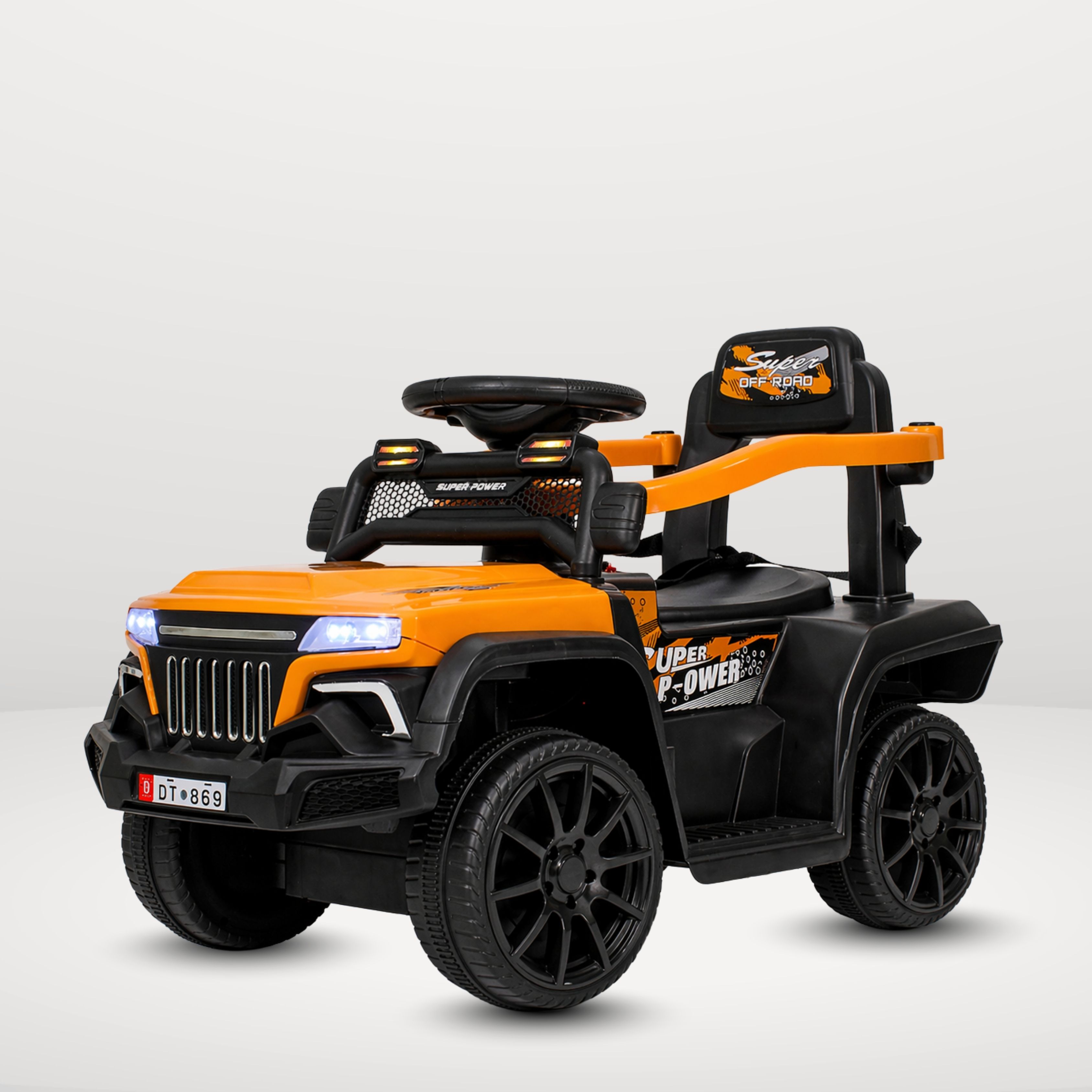 FWJ-07 Kids Battery Operated Ride-On Jeep Car with LED Lights Jeep Battery Operated Ride On-image-38