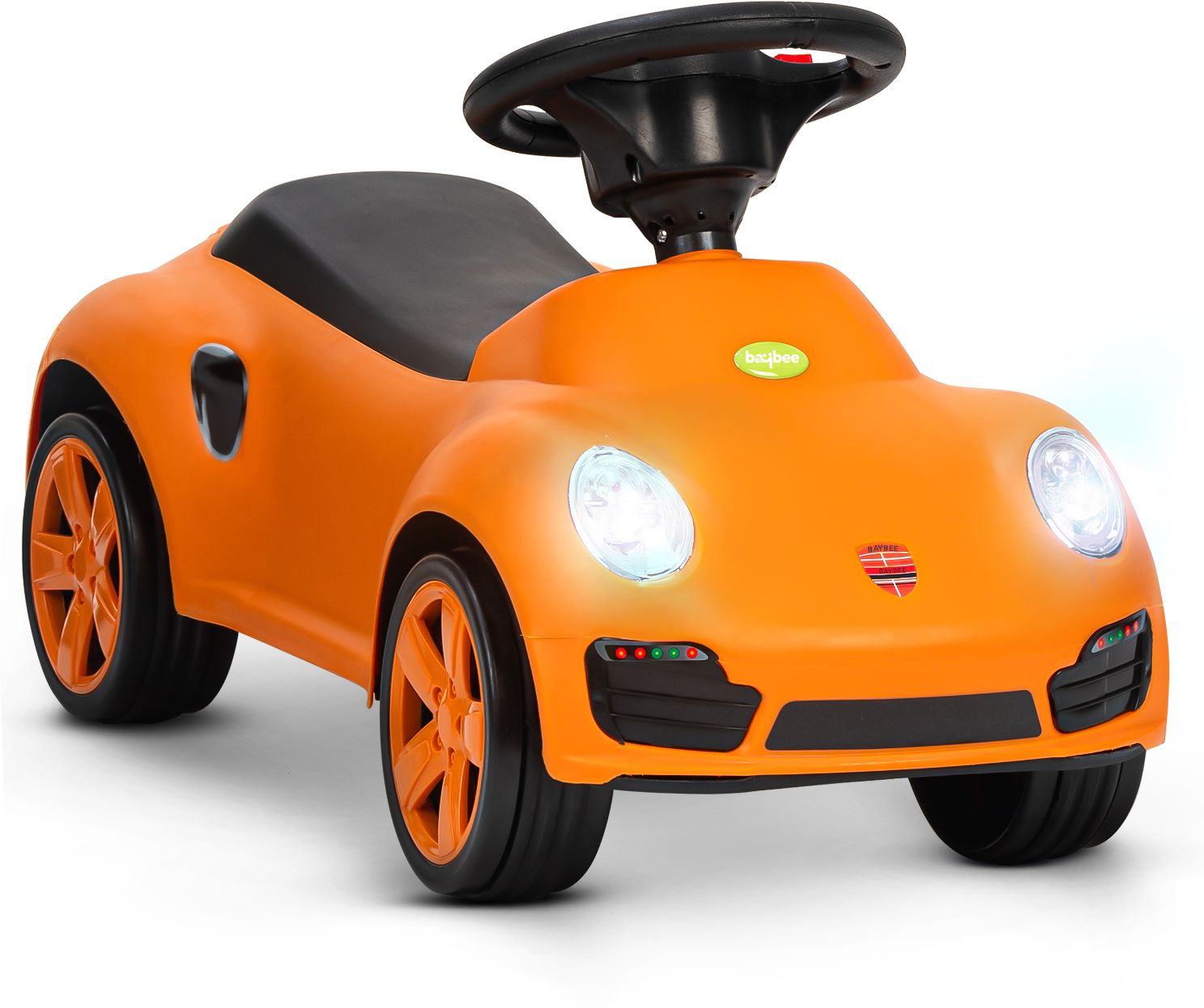 Push Ride on Kids Car, Baby Ride on Push Car for Kids with Music & High Backrest Rideons & Wagons Non Battery Operated Ride On-image-48