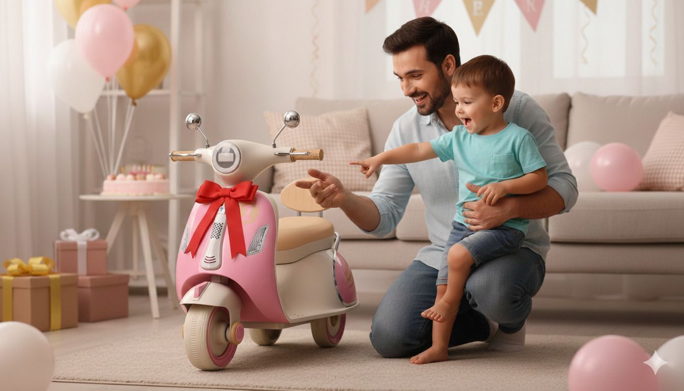 oh baby kpink Scooter Battery Operated Ride On-picture-33