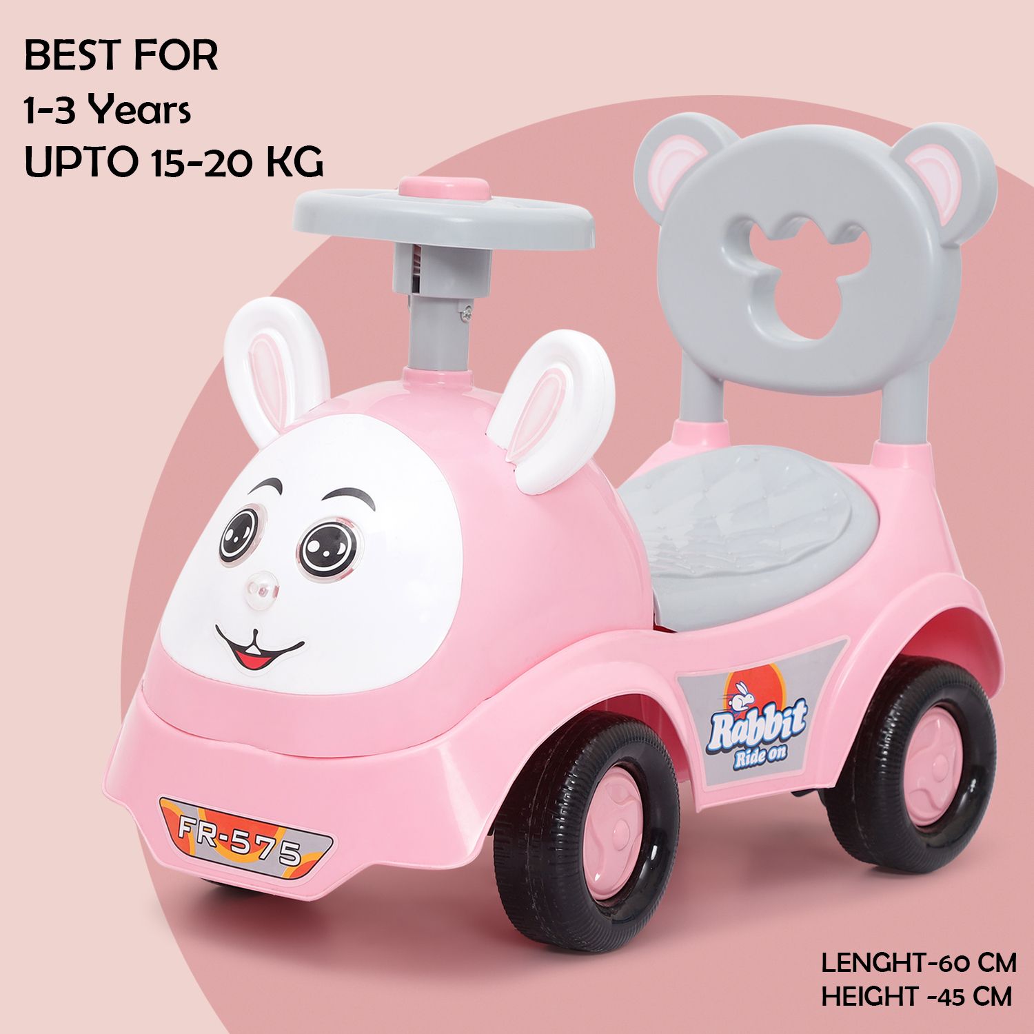 funride Rideons & Wagons Non Battery Operated Ride On-picture-2