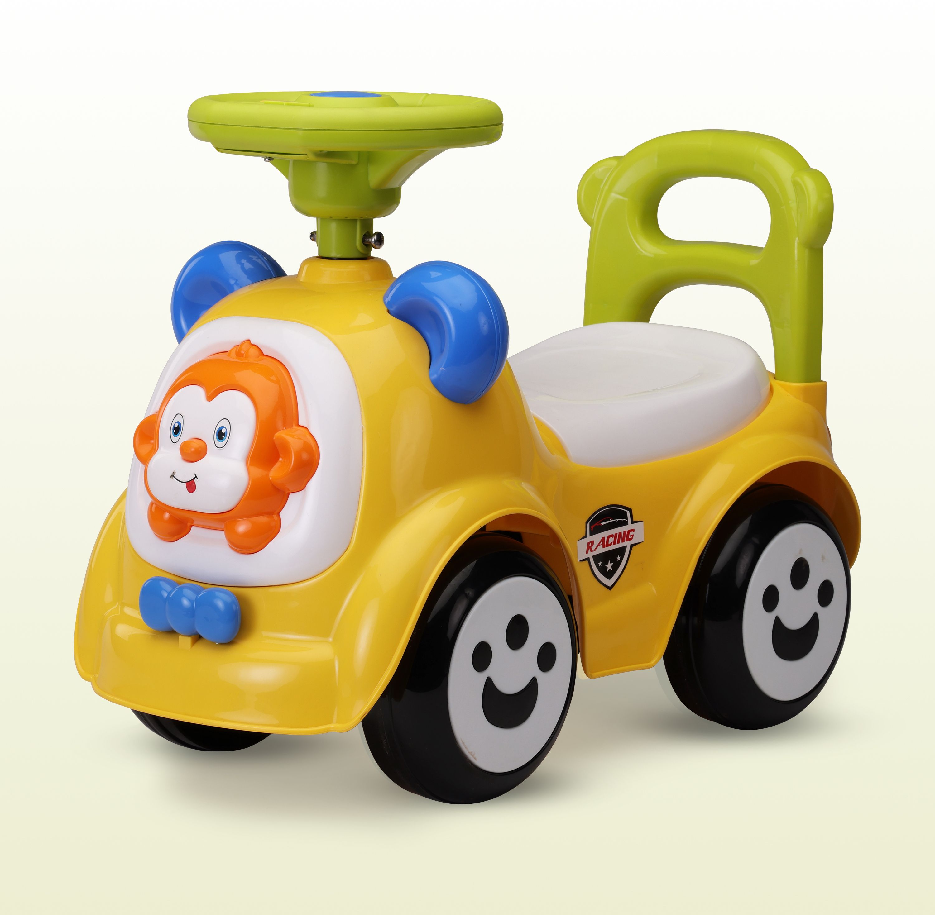 Sunny Car with Music, for kids 1 to 3 years upto 25 Kgs Car Non Battery Operated Ride On