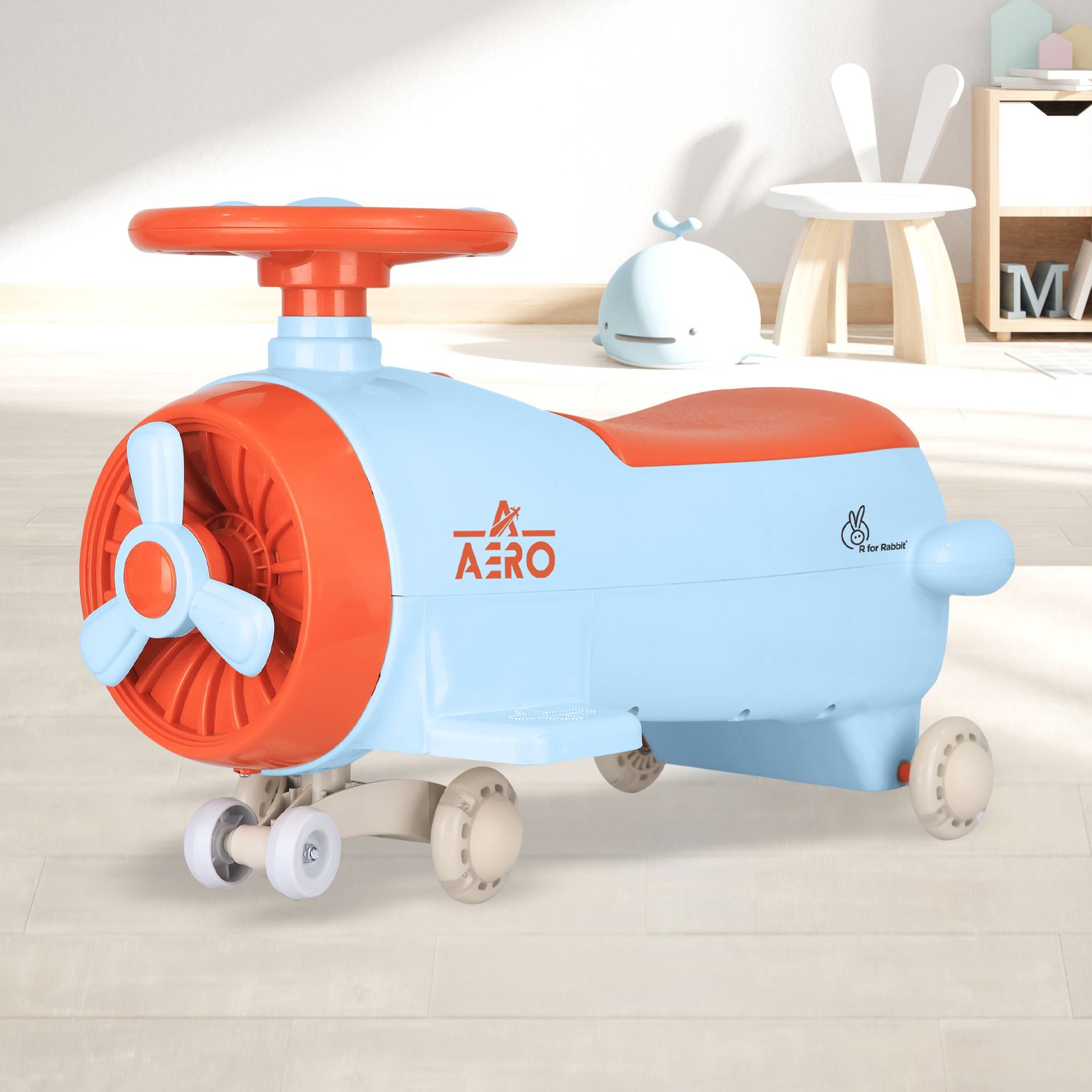 Iya Iya Aero Swing Car for Kids Rideons & Wagons Non Battery Operated Ride On-image-48
