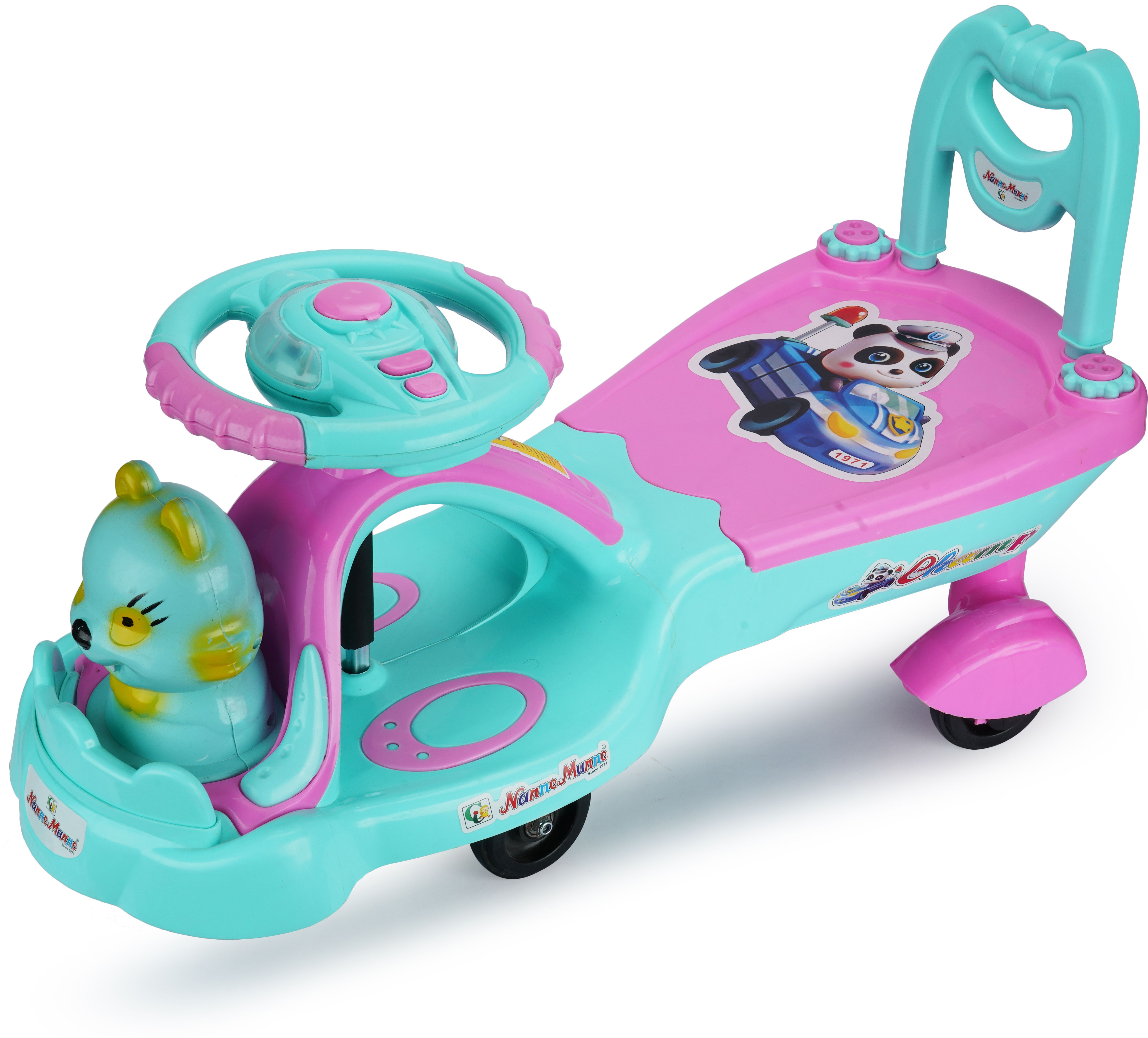 swingish Musical Swing Car | Kids Push Car | Scratch Free ,Toy Car for Kids Scooter Non Battery Operated Ride On-picture-19