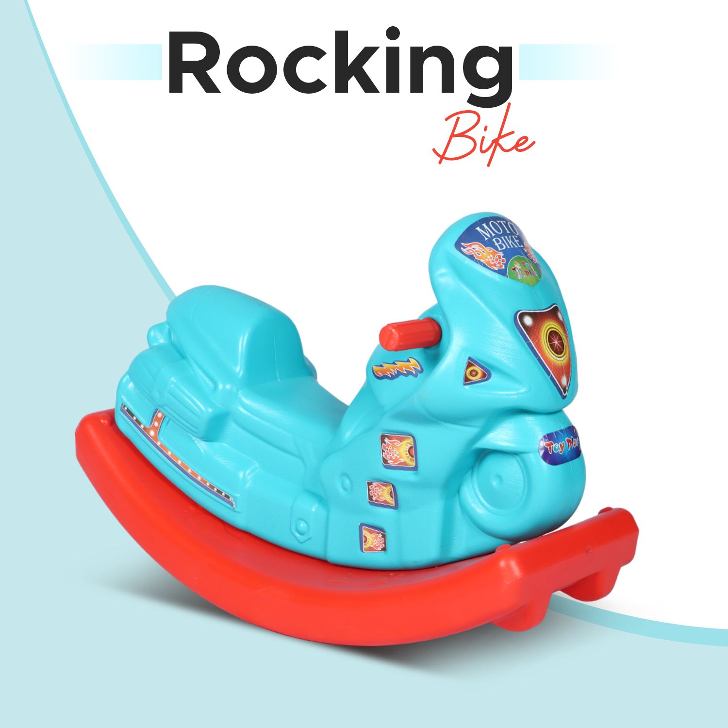 Toy Plus Rocker for Kids, Multicolor Rocker for 1-3 Years, Ride-On Toy Rideons & Wagons Non Battery Operated Ride On-picture-13