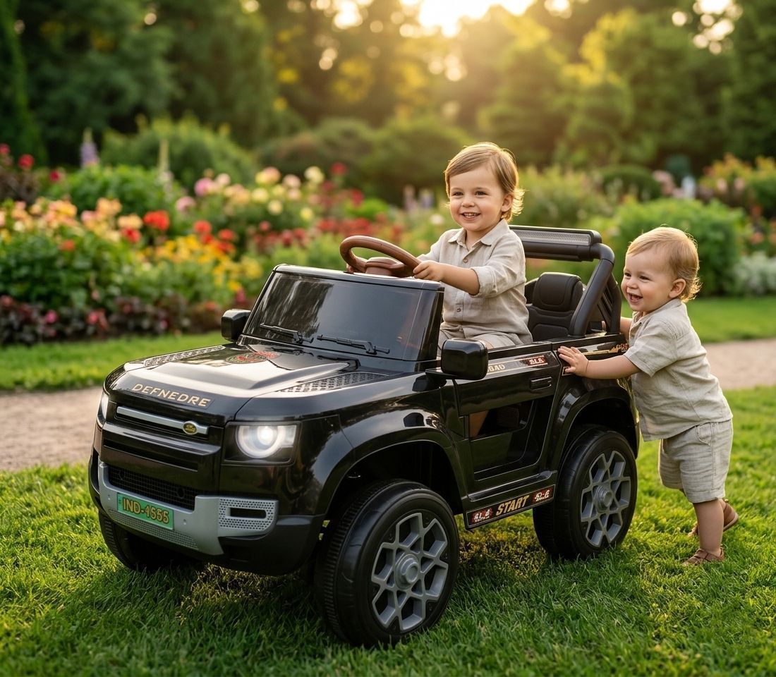 joyride Def'er Heavy Duty 12V Electric Ride On Jeep for Kids|Remote Control 2-8Yrs Car Battery Operated Ride On-picture-27