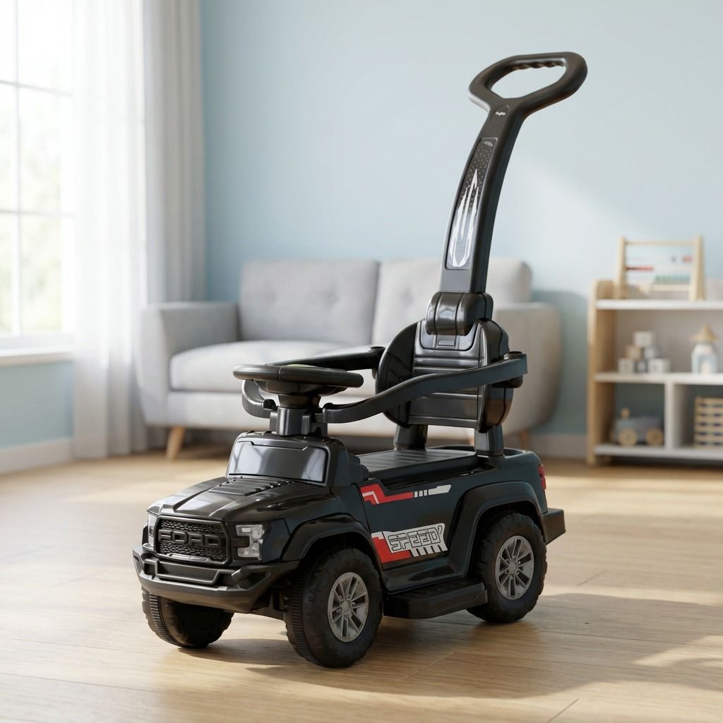 Ride on Jeep Toys for Kids Push Car with Music & Light 1-4 Years Rideons & Wagons Non Battery Operated Ride On-image-8