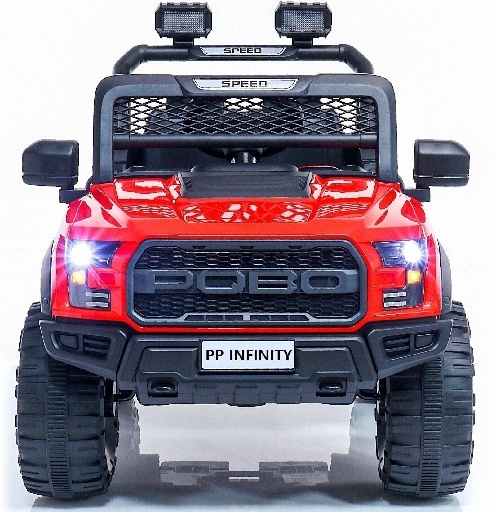Ford 12V Electric Ride On Jeep For Kids With Remote Control, Music Light 1-6 Yrs Jeep Battery Operated Ride On-image-6