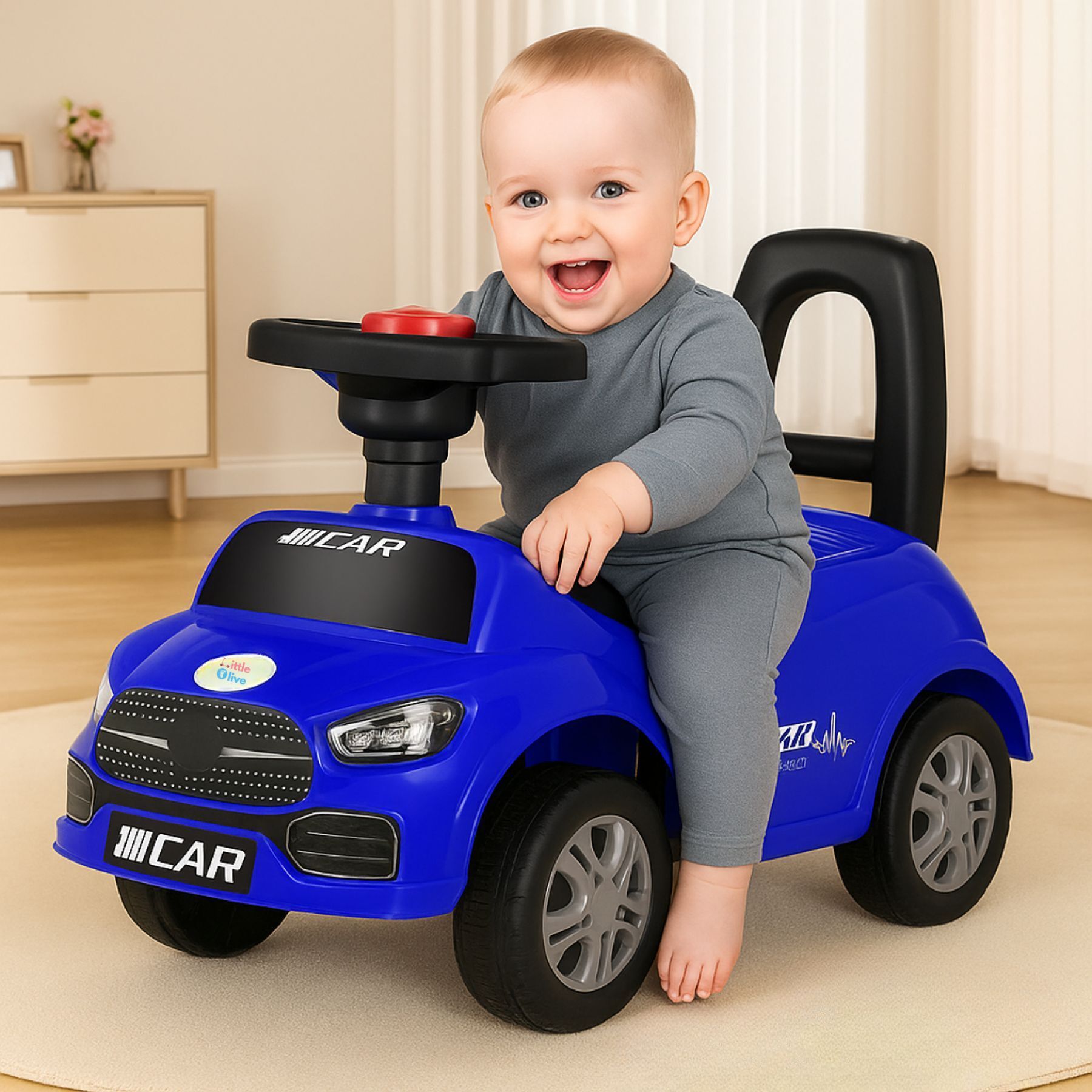 Mini Car For Kids Rideons & Wagons Non Battery Operated Ride On