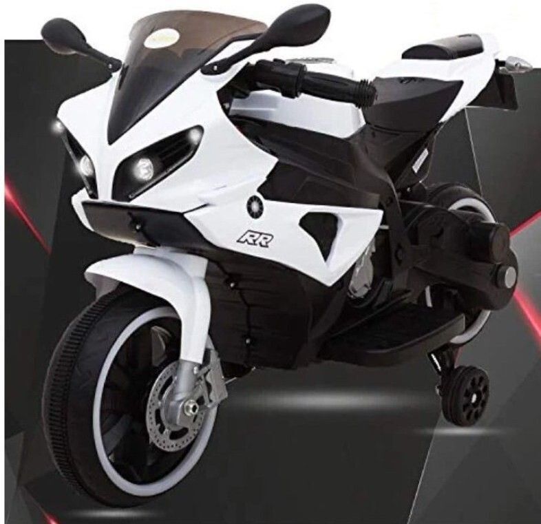 kids 8798 DUAL BATTERY BIKE,RIDE ON ,WHEEL FULL OF LED LIGHT Bike Battery Operated Ride On-image-5