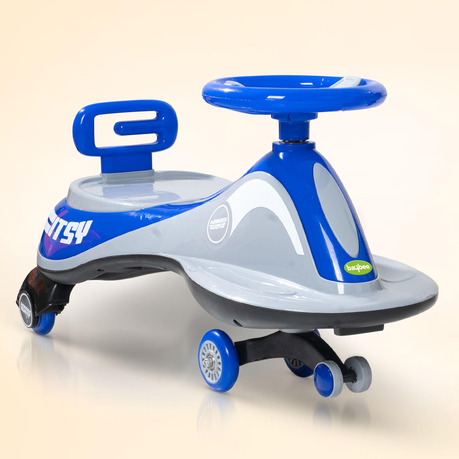 Magic Swing Car for Kids Twister Push Ride on Toy for Baby Car, Lights & Music Rideons & Wagons Non Battery Operated Ride On-image-37