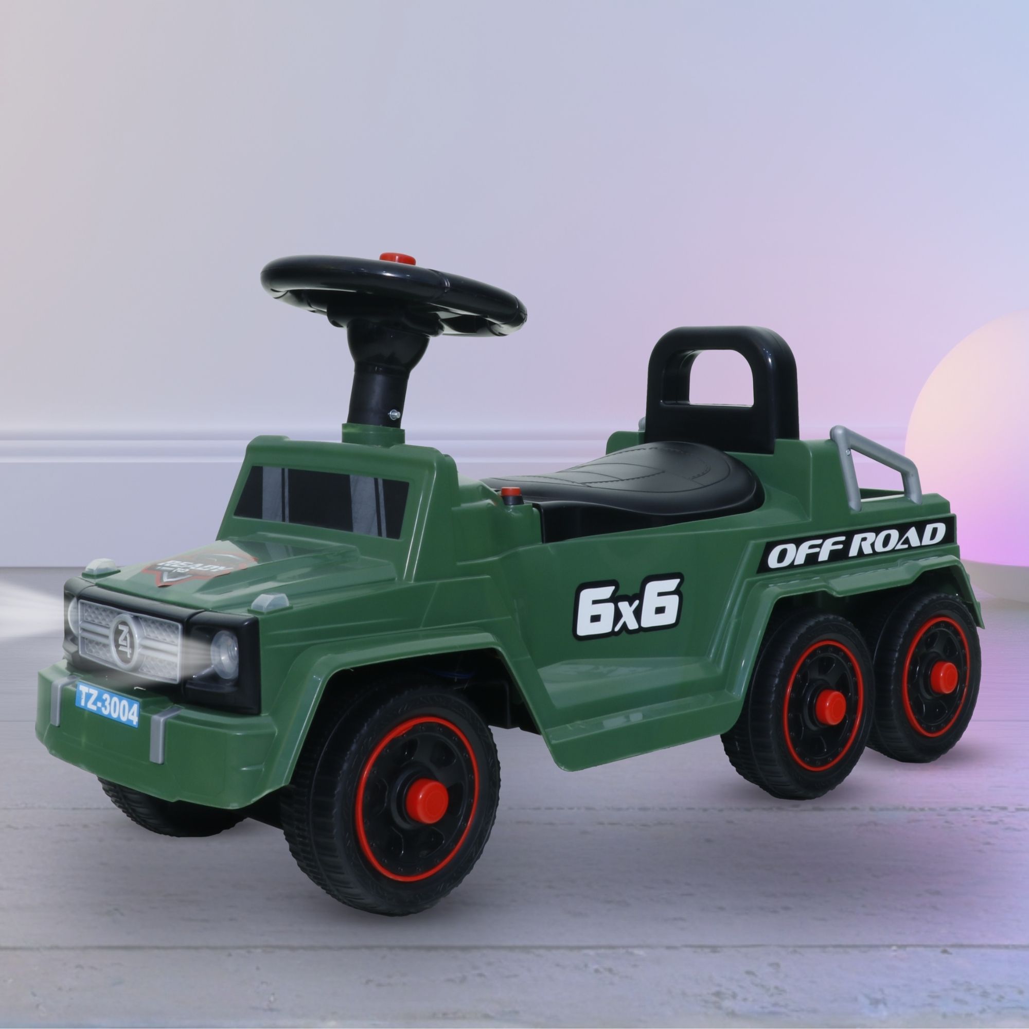 toyzoy Starlight Lite Manual Push Ride On for Kids|Boys|Girls Jeep Non Battery Operated Ride On-picture-34