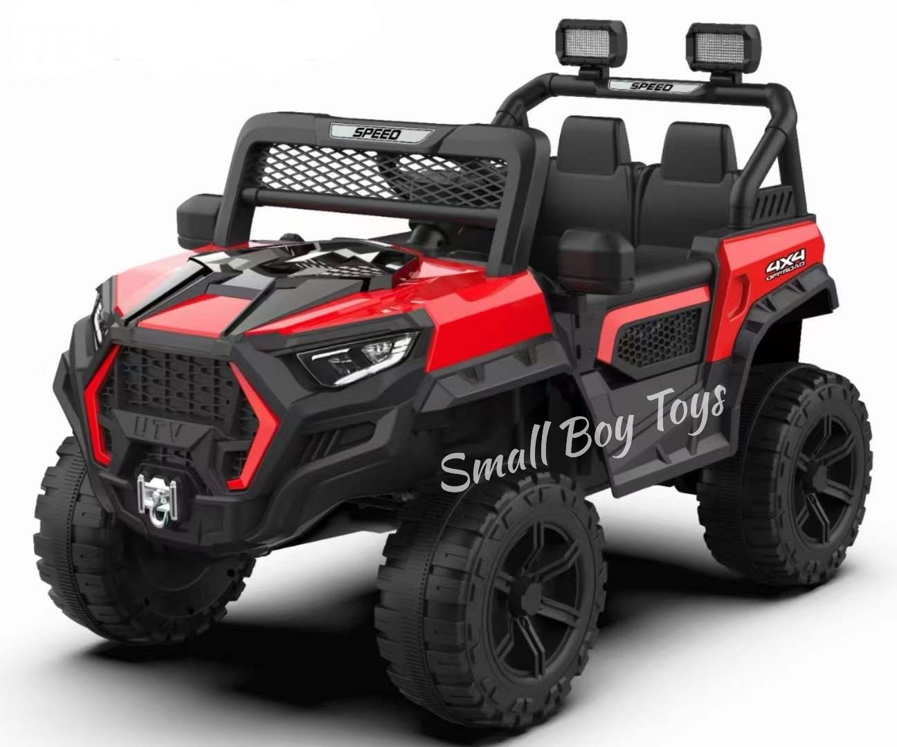 U600Powerful motors Off-Road (1-8 yrs) Jeep Battery Operated Ride On-image-4