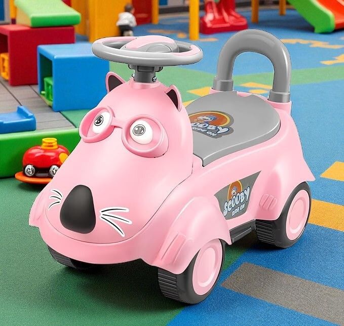 Scooby Swing Rider Car with Music and Lights Rideons & Wagons Battery Operated Ride On-image-38