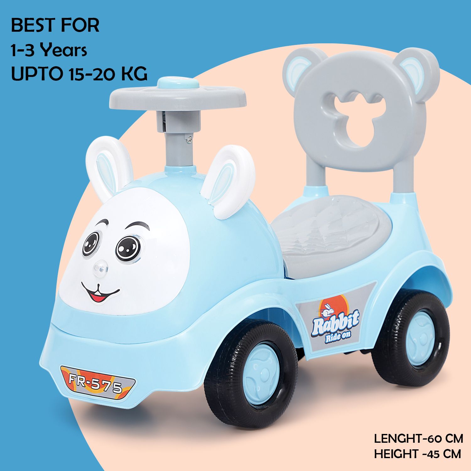 funride Rideons & Wagons Non Battery Operated Ride On-picture-5