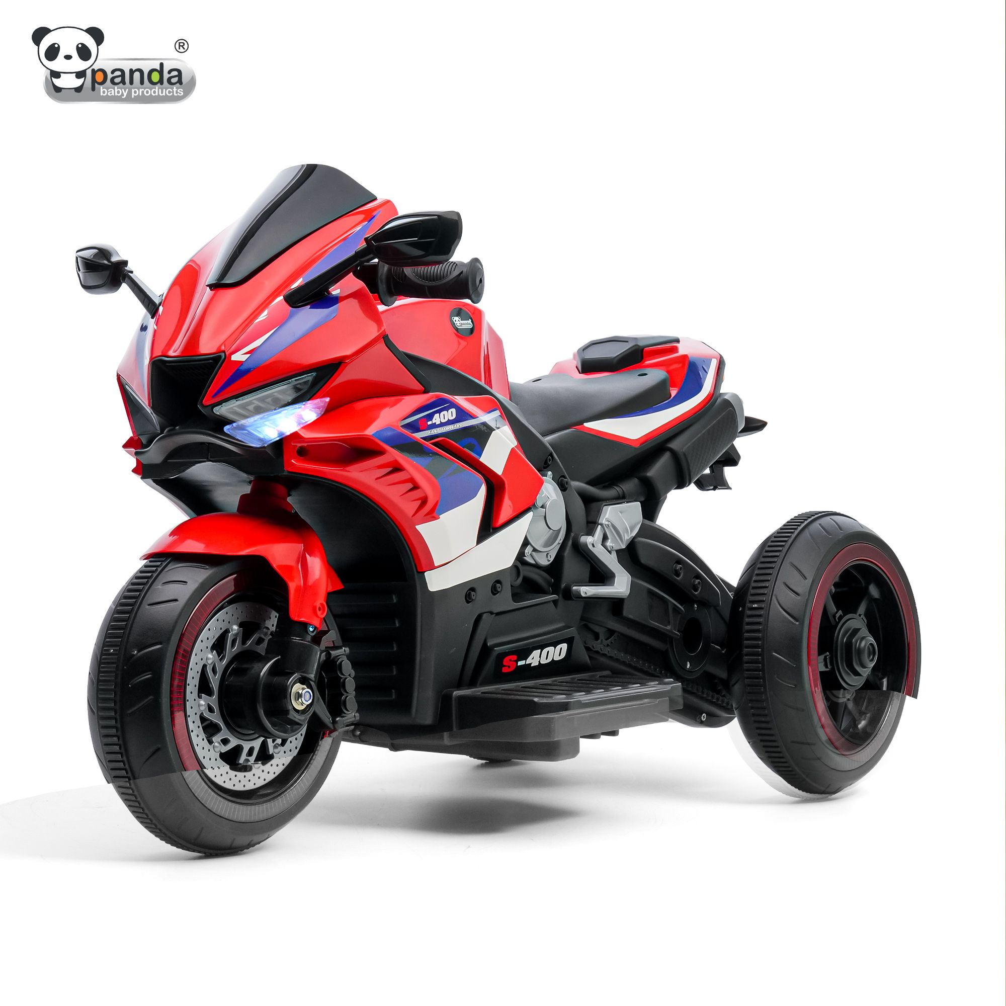 S400 Red Bike Battery Operated Ride On-image-29