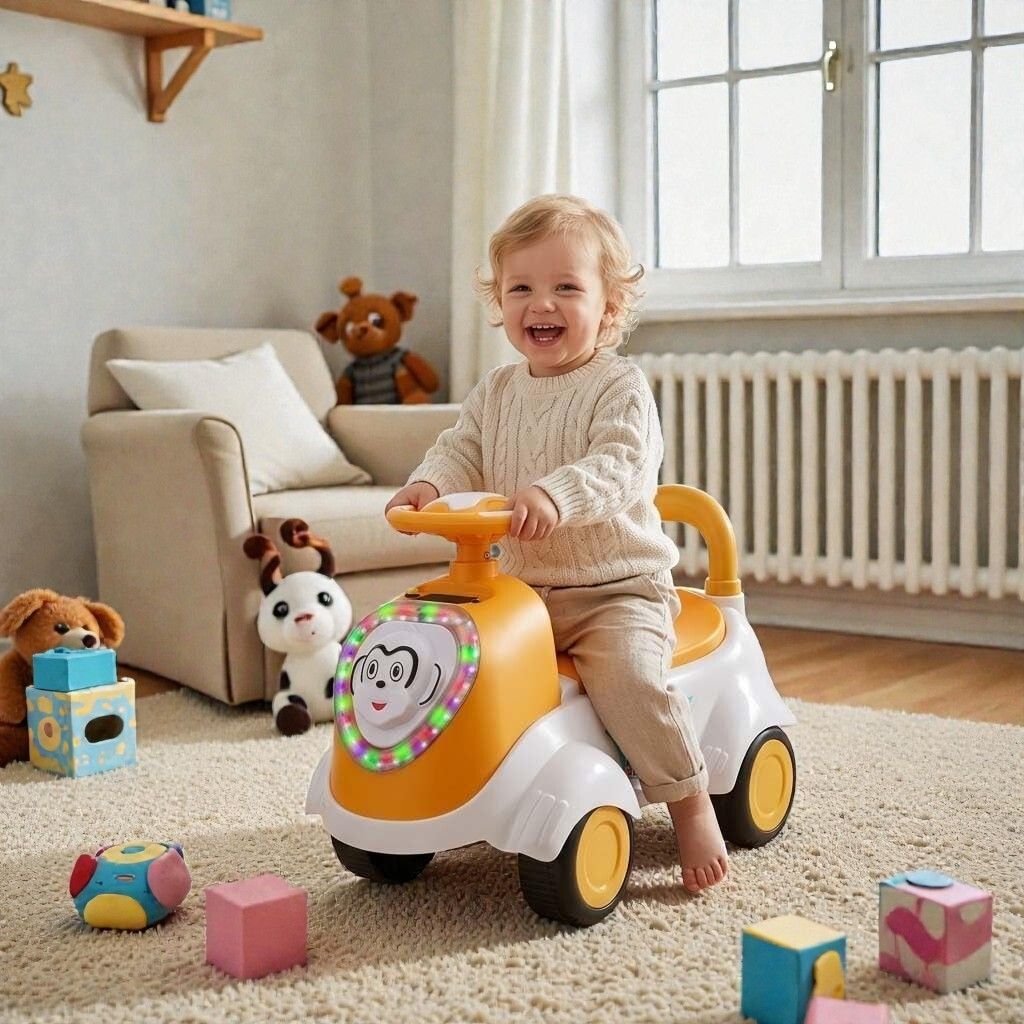 Premium Quality Kids Jumbo Ride on Swing Car Rideons & Wagons Battery Operated Ride On-image-24