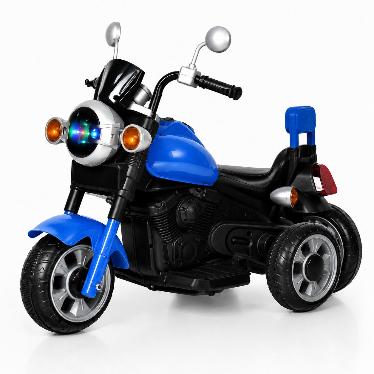 miss & chief Harley 2.0 Rechargeable Electric Bike for Kids with Bluetooth, Music & Lights Bike Battery Operated Ride On-picture-25