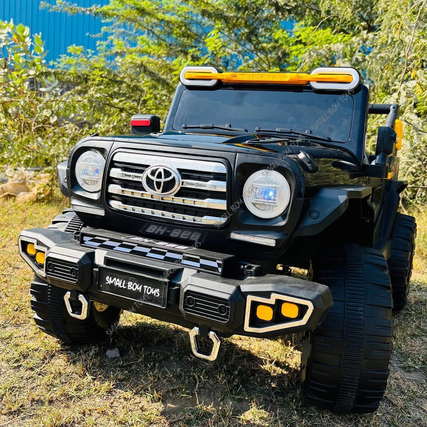 868 BLACK (1-8Yrs) Battery ride on Jeep Battery Operated Ride On-image-17