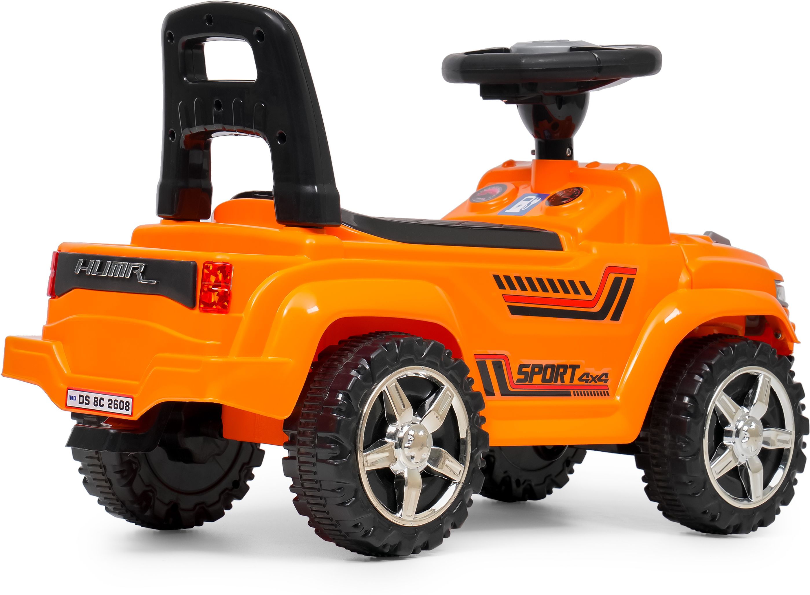 Sport Humr4x4 Ride on Jeep for Kids |Music & Horn| Backrest Storage & Big Wheels Jeep Non Battery Operated Ride On-image-33