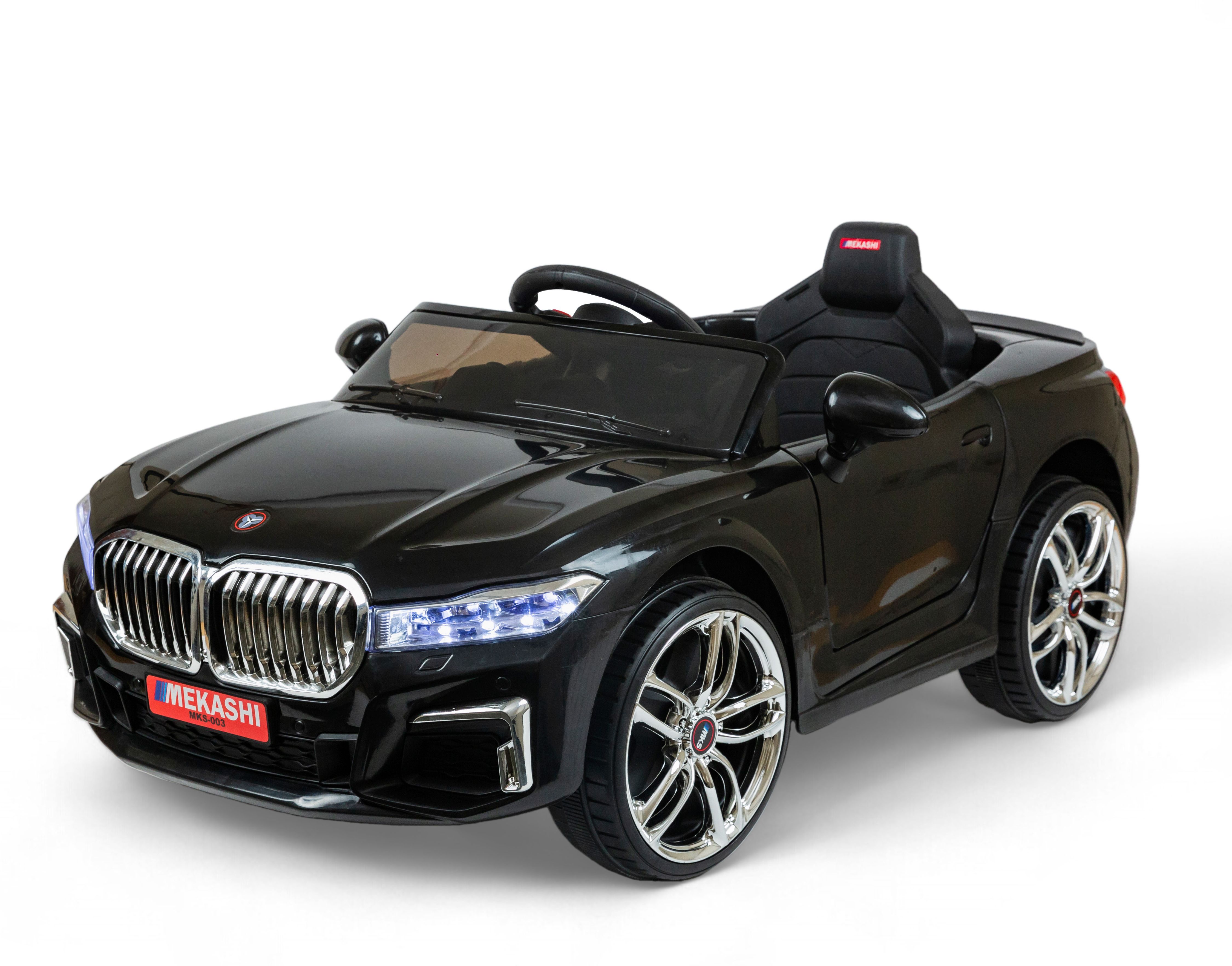 mekashi Kids Electric Car with Remote, LED Lights & Music, Strong & Durable, Car Battery Operated Ride On-picture-45