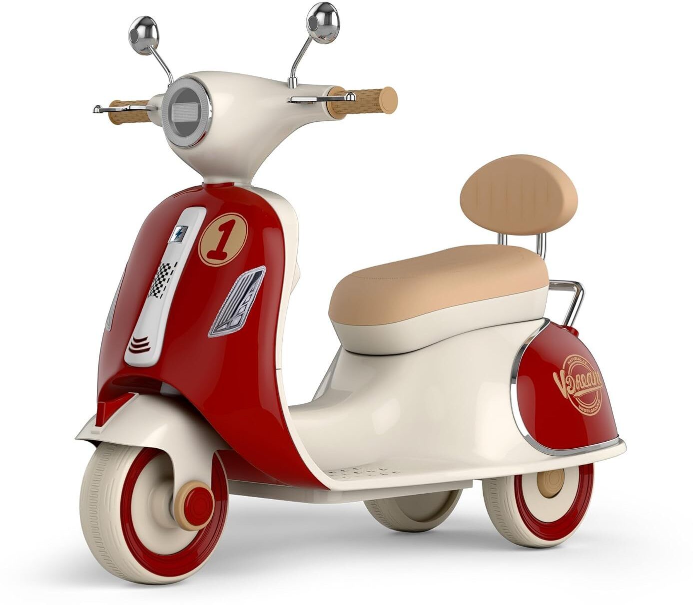 V-red Scooter Battery Operated Ride On-image-30
