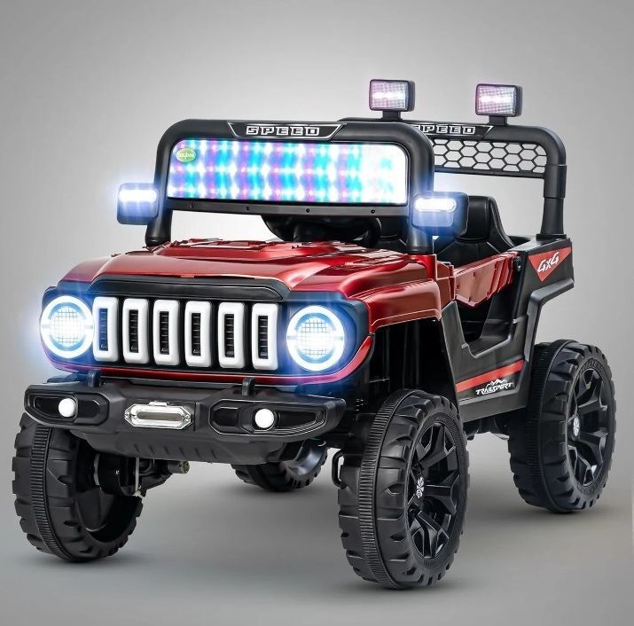 4*4 (903 BATTERY JEEP) BEST MODEL HIGH QUALITY ELECTRIC REMOTE JEEP Jeep Battery Operated Ride On-image-3
