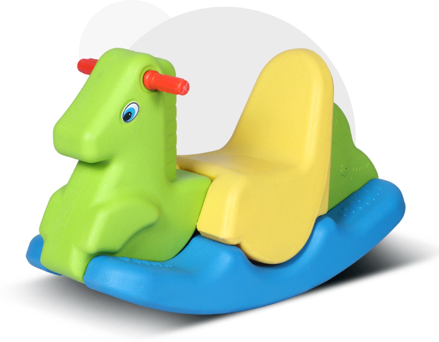Toy Plus horse-shaped Rokers - Green face Rideons & Wagons Non Battery Operated Ride On-picture-35