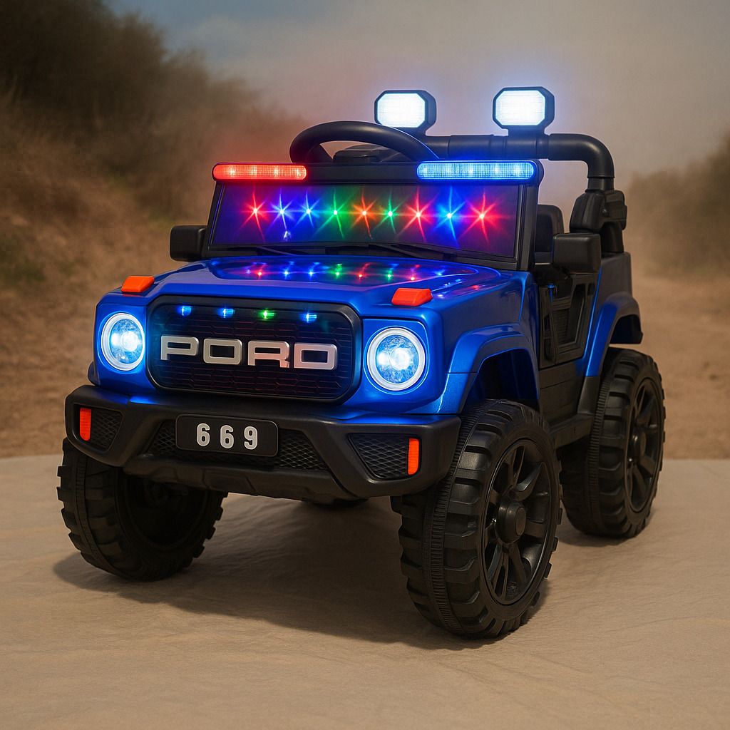 4x4 Ride-On Car for Kids – 4 Motor, Remote Control, Music & Lights Car Battery Operated Ride On-image-44