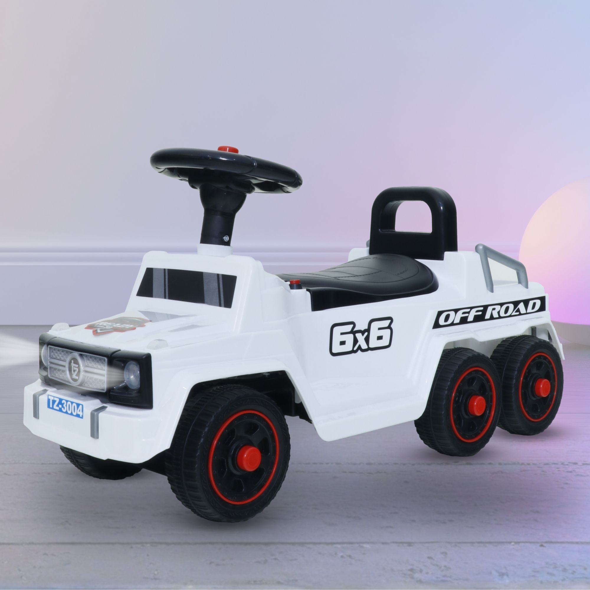 toyzoy Starlight Lite Manual Push Ride On for Kids|Boys|Girls Jeep Non Battery Operated Ride On-picture-37