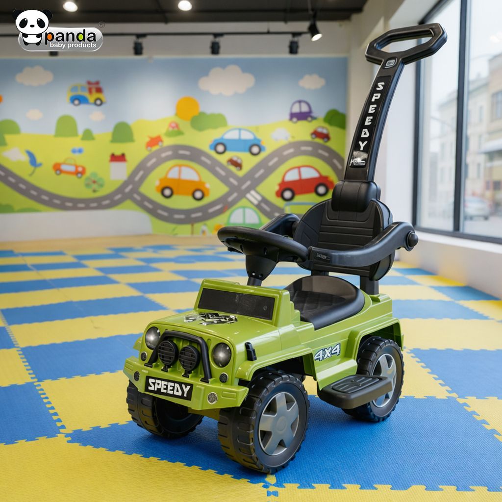 Speedy_Plus_Green Car Non Battery Operated Ride On-image-30
