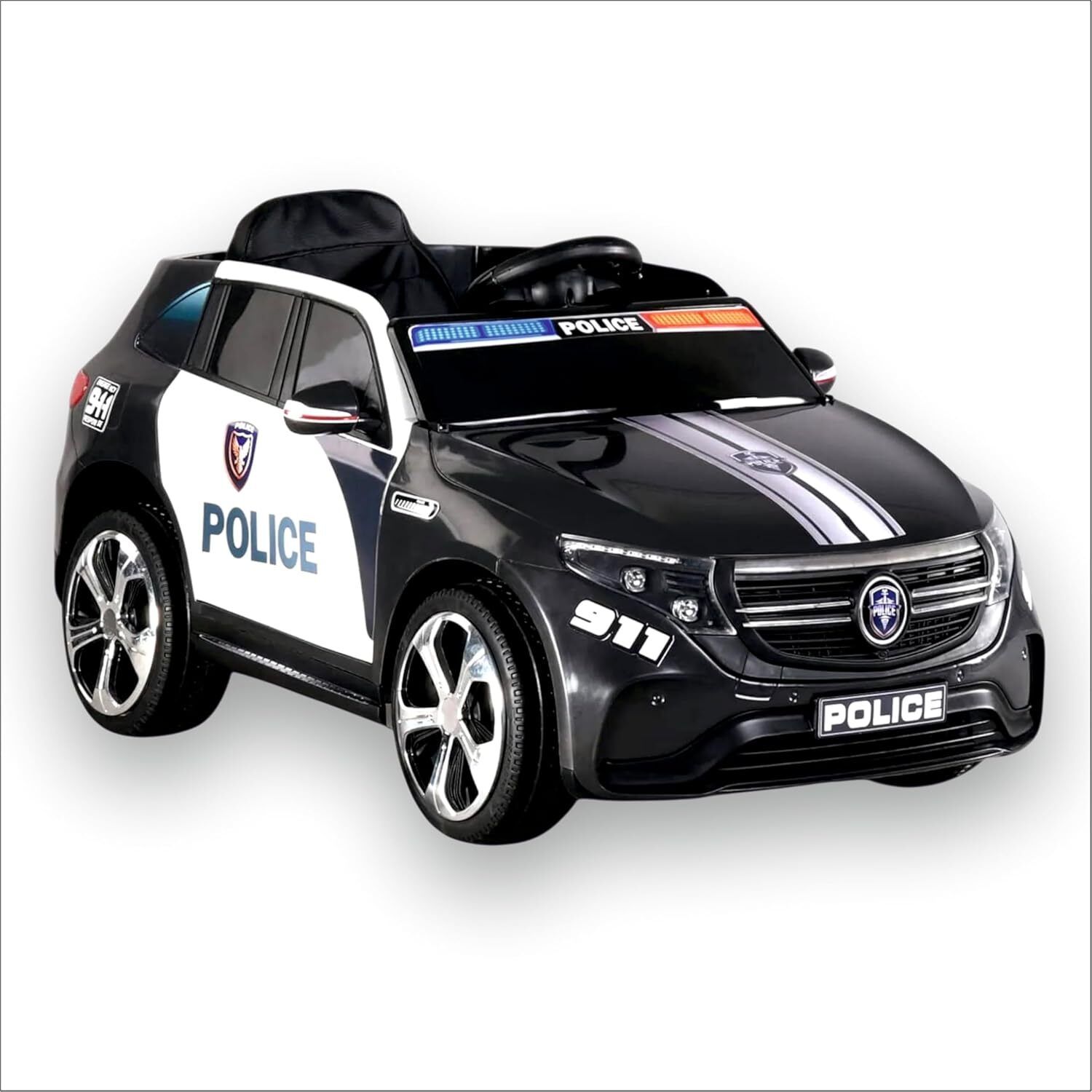 Police Battery Operated Ride-On Car for Kids Rideons & Wagons Non Battery Operated Ride On-image-20
