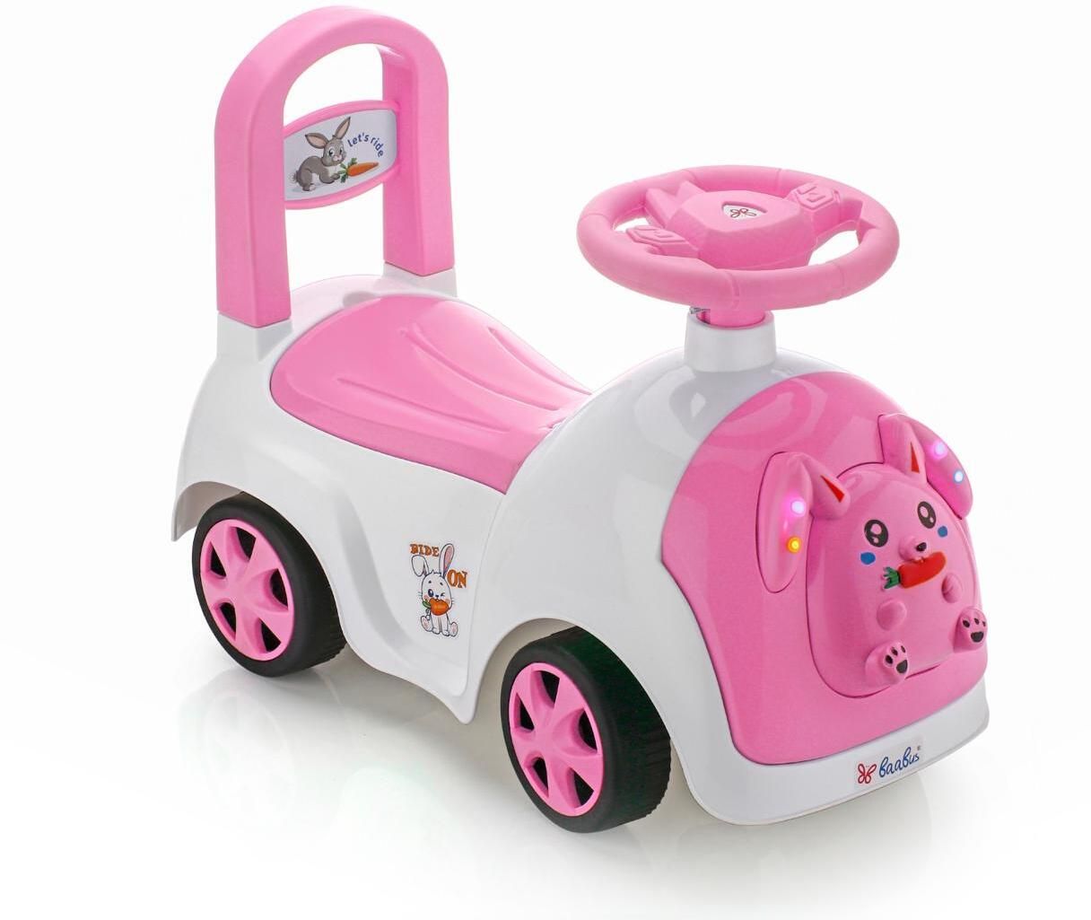 Rabbit Ride-On Baby Kids Ride for Boys&Girls | 1 - 3 Years | Light Horn Storage Rideons & Wagons Non Battery Operated Ride On
