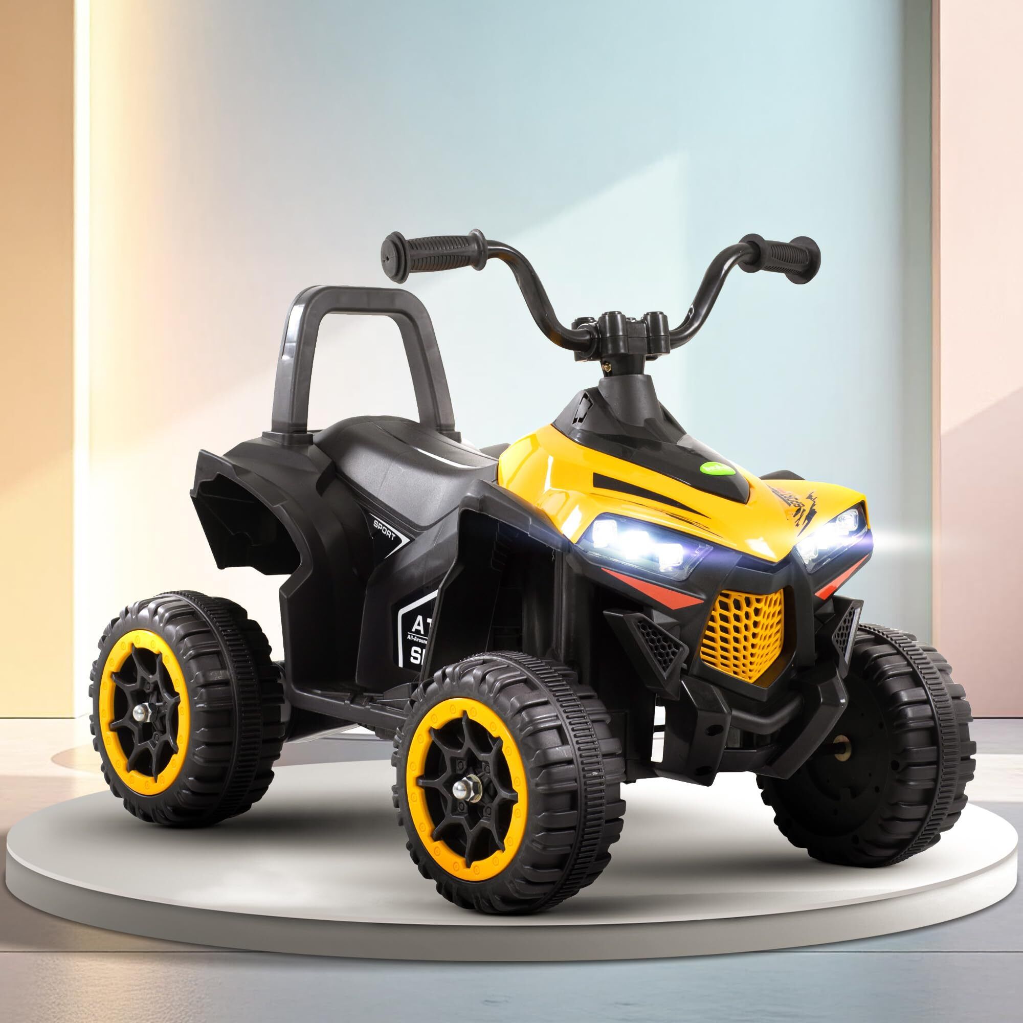 baybee ATV Rechargeable Battery Ride on Electric Kids Bike Kids Ride on with Light Baby Bike Battery Operated Ride On-picture-0