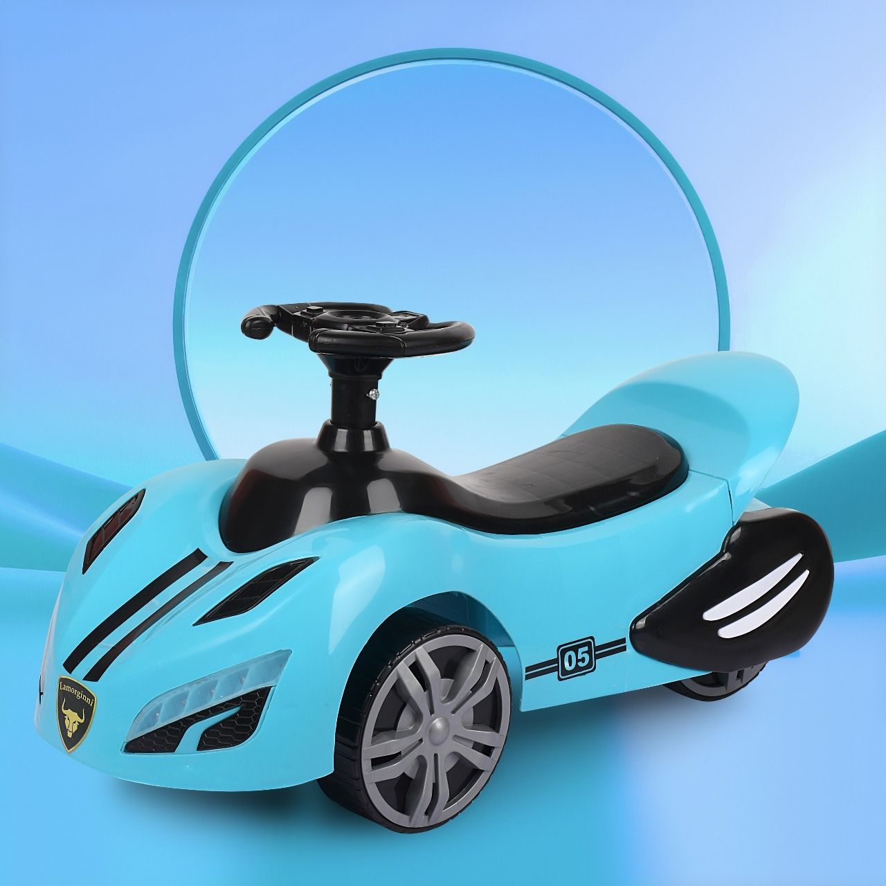 bravetot Kids Ride On Car|Baby Push Car with Steering & Smooth Wheels|In & Out Door Play Rideons & Wagons Non Battery Operated Ride On-picture-11