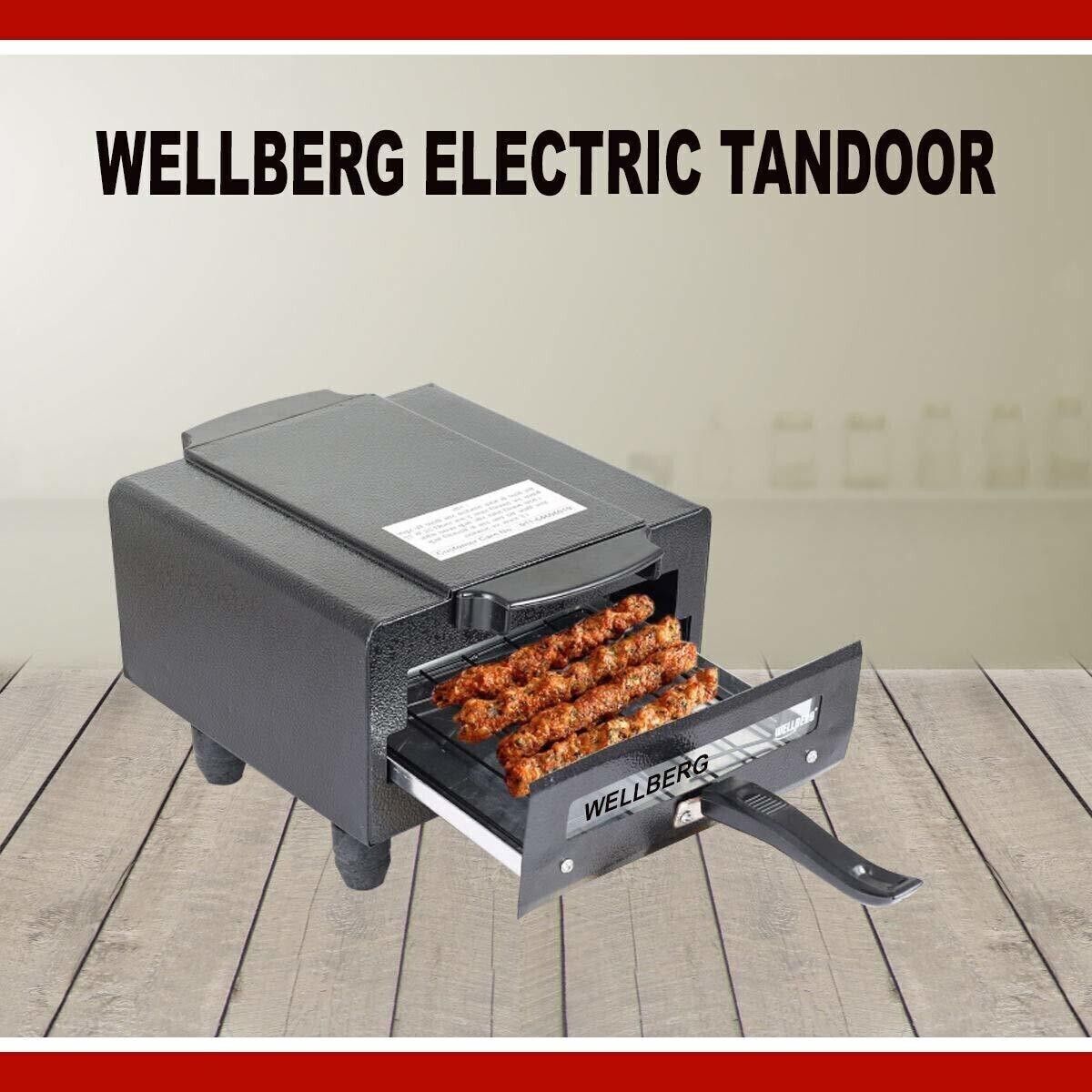 wellberg New Exclusive Mini 10-Inch Combo�Versatile Cooking for Naan, Pizza, and Tandoori Electric Tandoor-picture-16