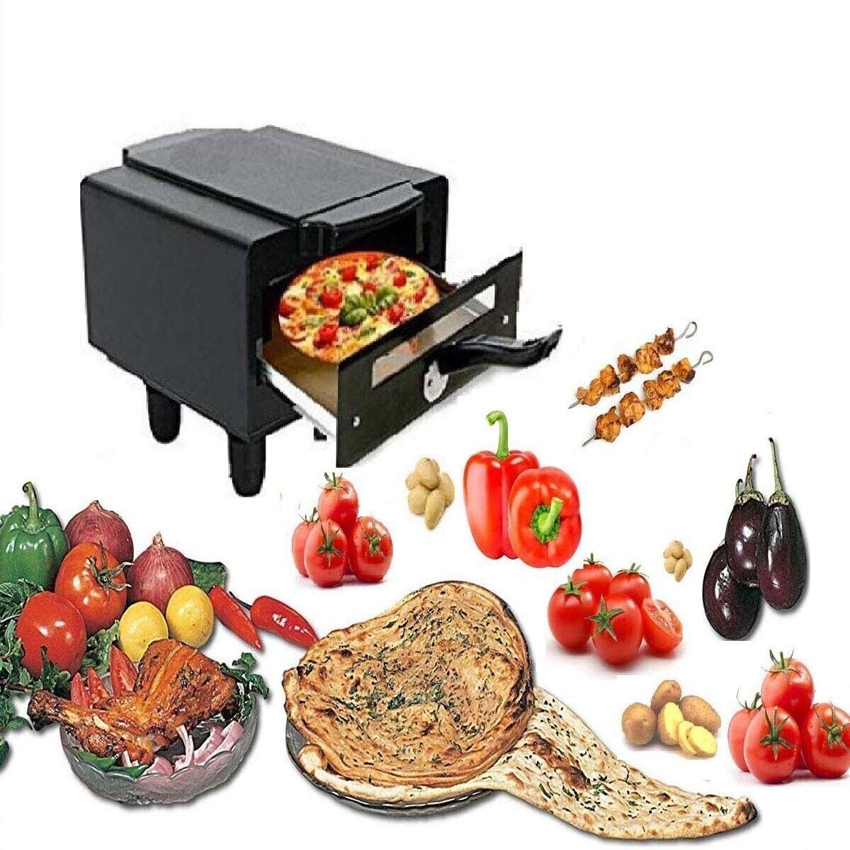 14-Inch Premium Pizza Maker and Roaster with High-Quality Kitchen Tools Electric Tandoor-image-43
