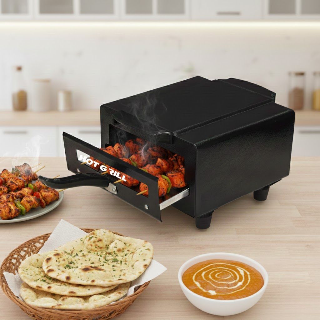 Electric Pizza Oven 10 Inch Kitchen Baking Appliance 1500W Pizza Maker