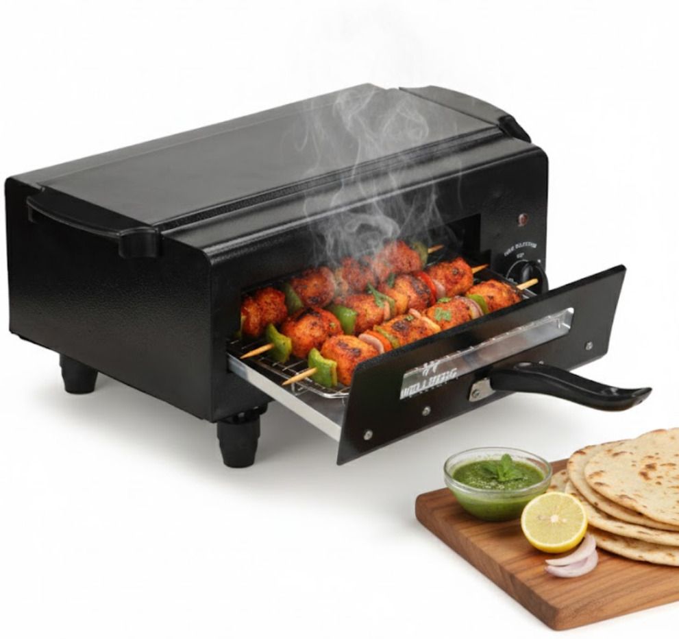16 Inch High Power Tandoor 2200W for Home Kitchen with Control Switch Electric Tandoor-image-48