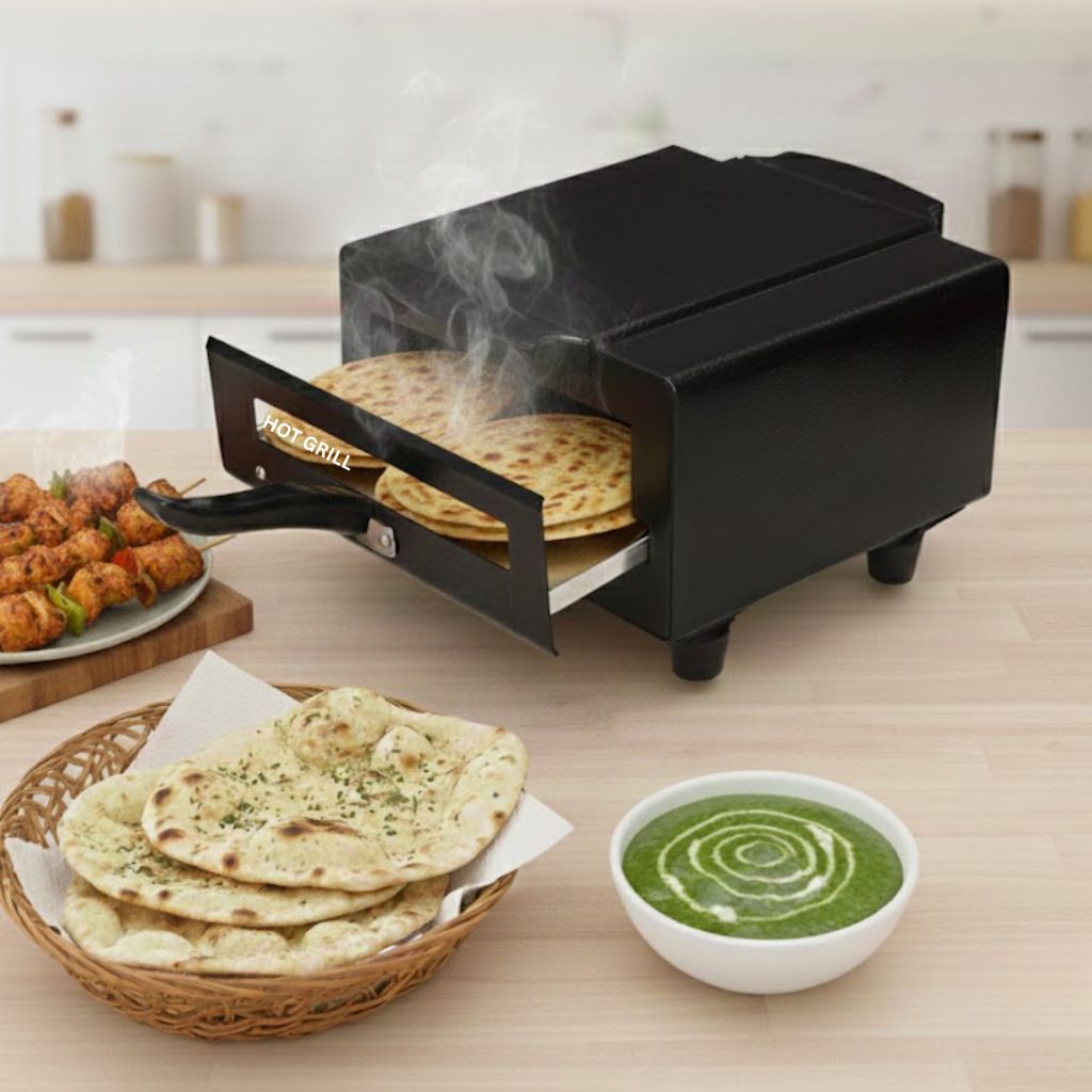 Compact Electric Pizza Oven 10 Inch High Power 1500W Countertop Pizza Maker