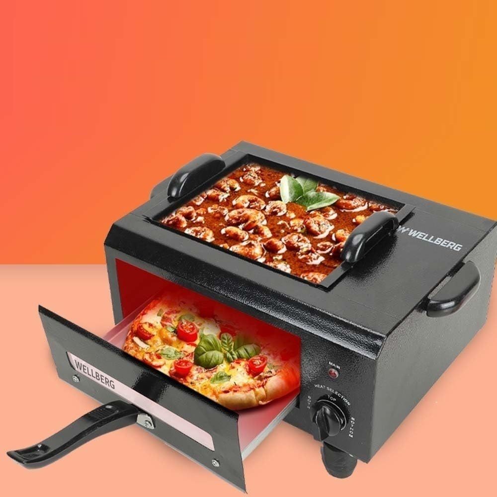 wellberg 3-in-1 Authentic Flavor Barbeque & Tandoor at your fingers For Home Electric Tandoor-picture-41