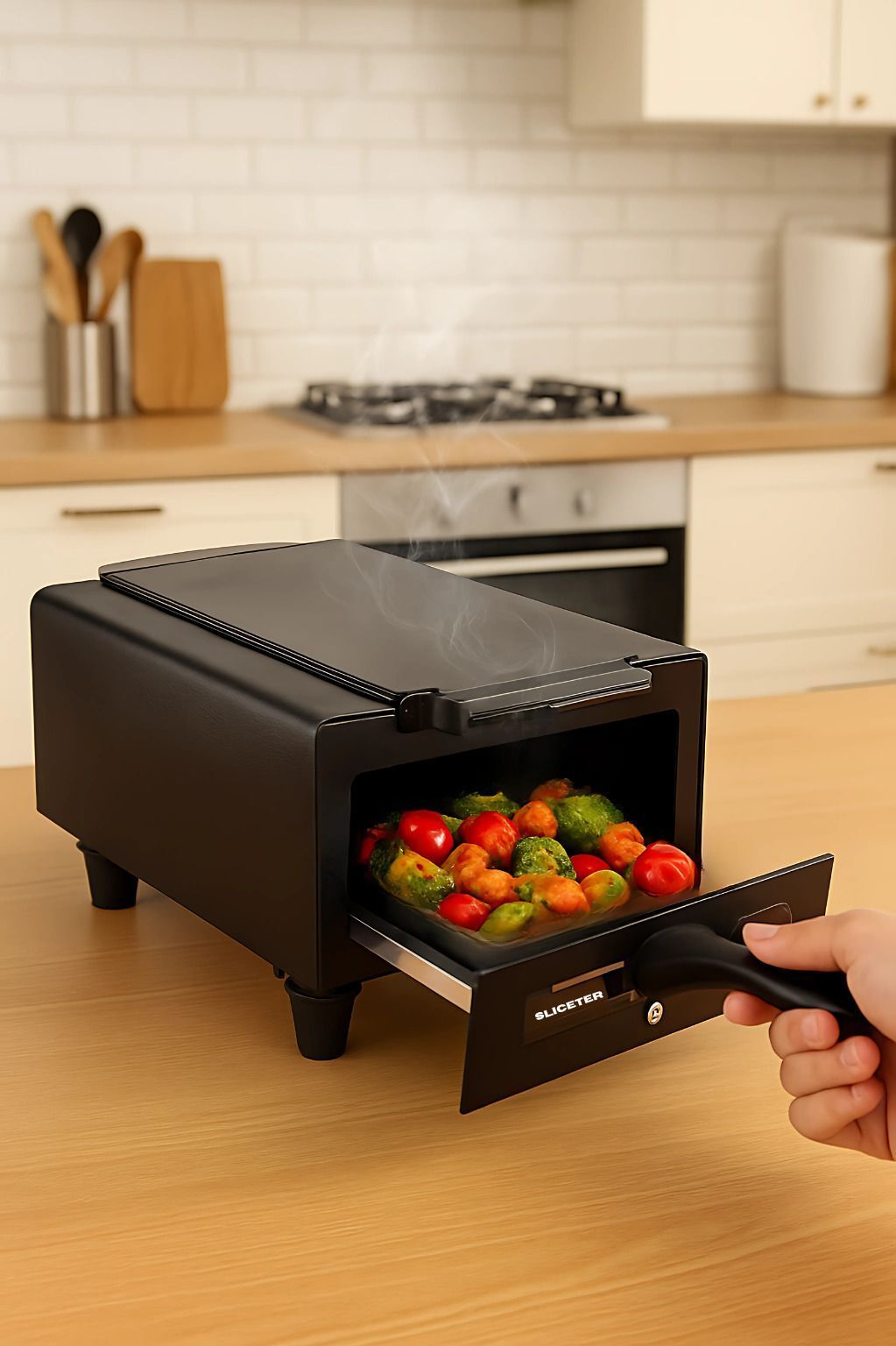 Home Kitchen Grill 2000W | Compact, Easy to Clean, Safe, Durable and Portable - Electric Tandoor-image-49