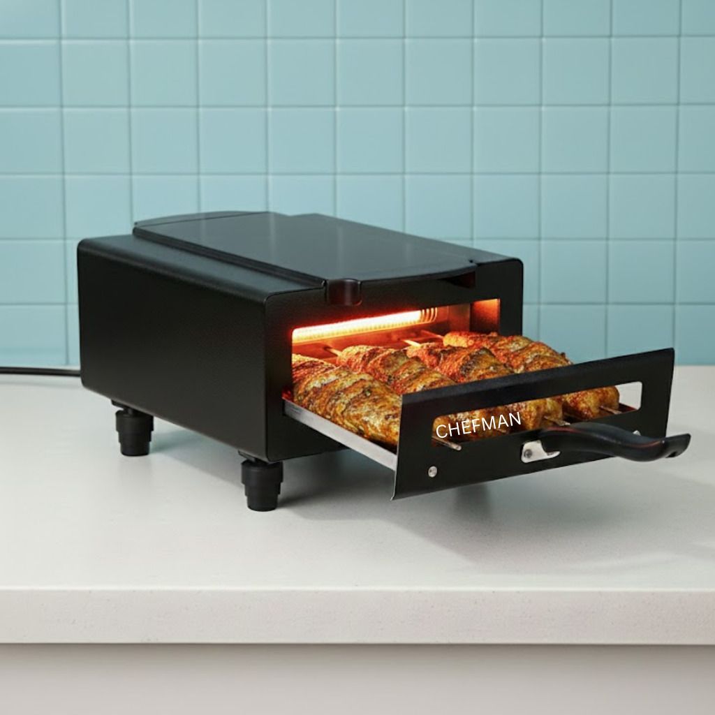 High Power 14Inch Electric Grill |Robust Countertop Appliance For Indian Cooking Electric Tandoor-image-49