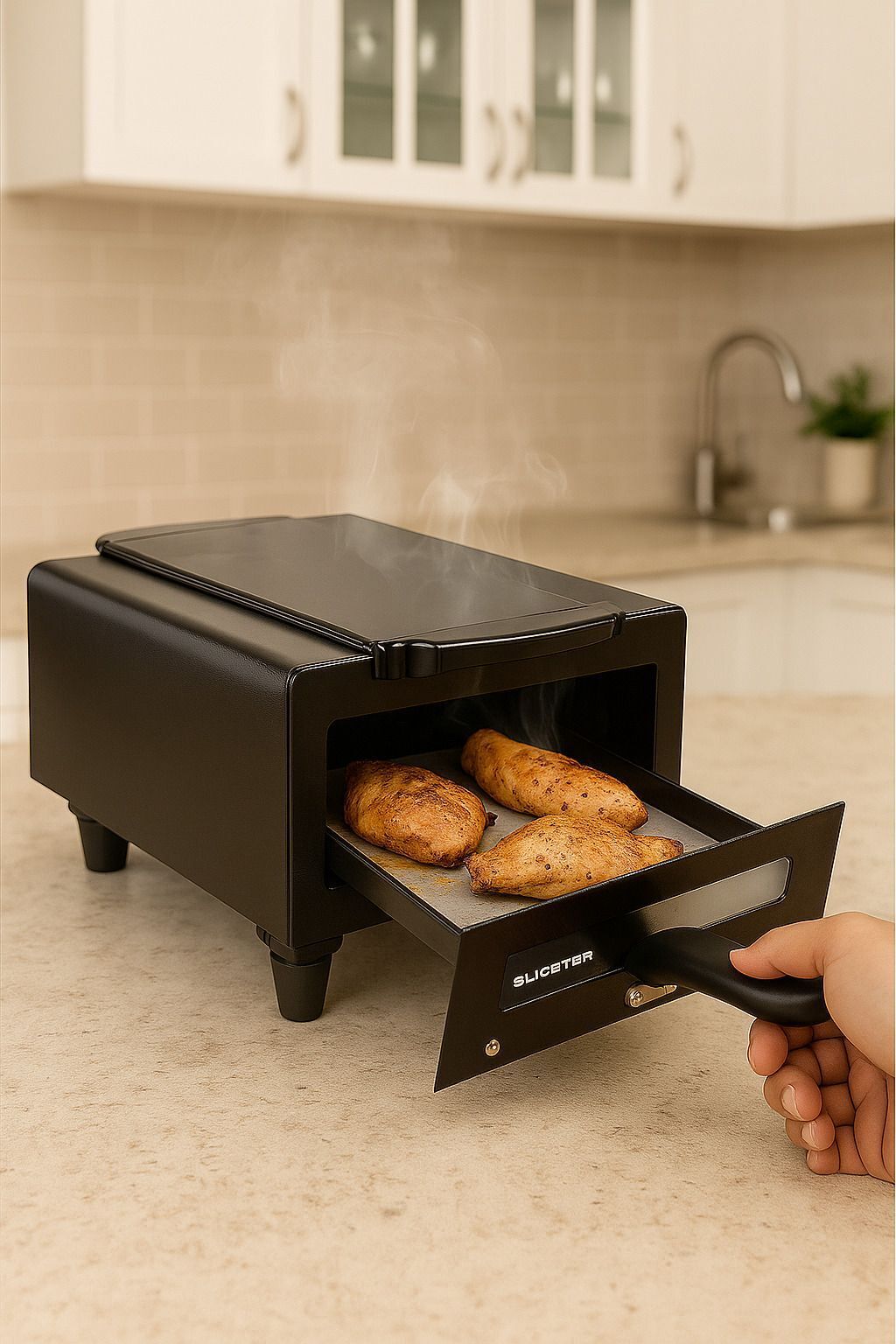 2000W Compact Home Grill Oven | Roast, Bake, Grill Roti, Pizza, Paneer, Snacks | Electric Tandoor-image-9