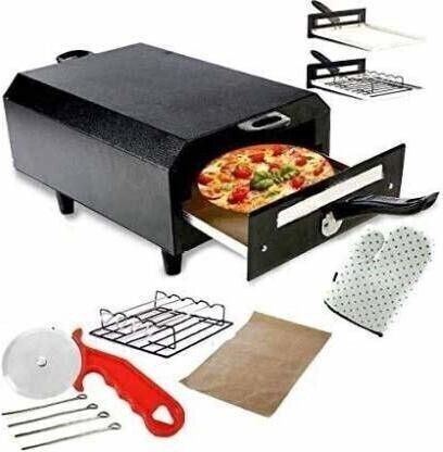 wellberg Heavy-Duty 14-Inch Oven for Grilling, Baking, Tandoori, and Oil-Free Cooking Electric Tandoor-picture-1