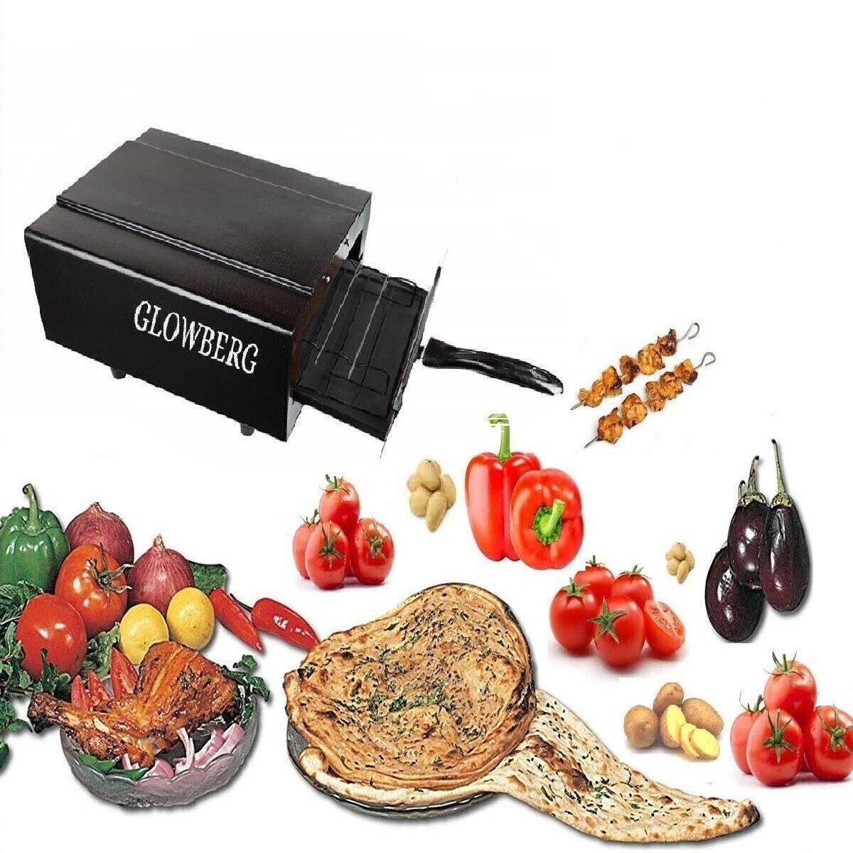 Micro Smart 2000W Premium Pizza Maker with Kitchen Ware Accessories Electric Tandoor-image-22