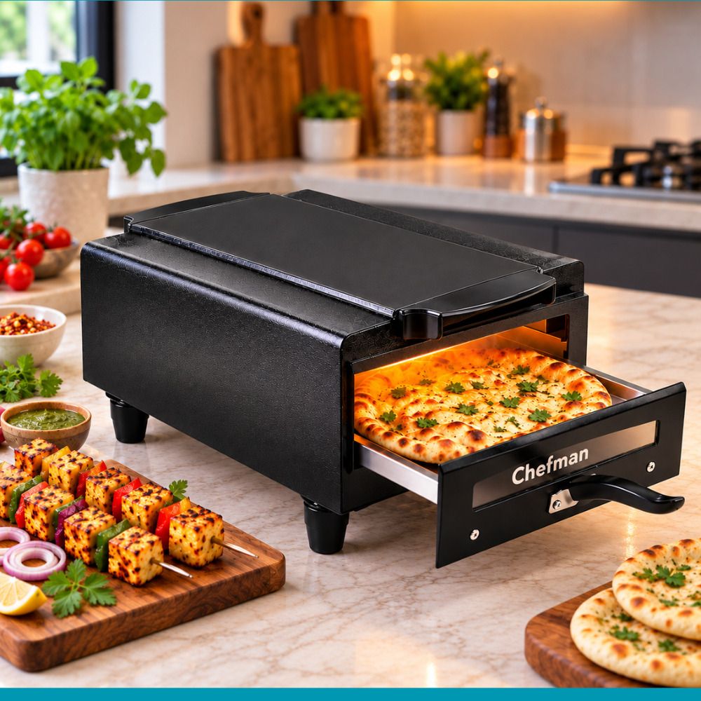 chefman Electric Tandoor Oven 16 Inch 2200W Fast Heating for Grill Bake Roast & Pizza Electric Tandoor-picture-3