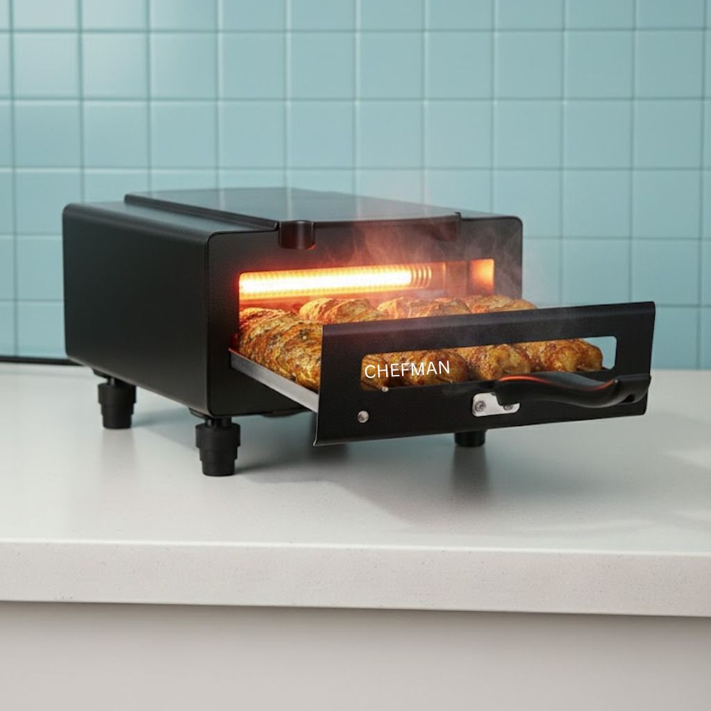 14 Inch Electric Tandoor Oven For Home Kitchen | Durable Body | Oil-Free Grill Electric Tandoor-image-20