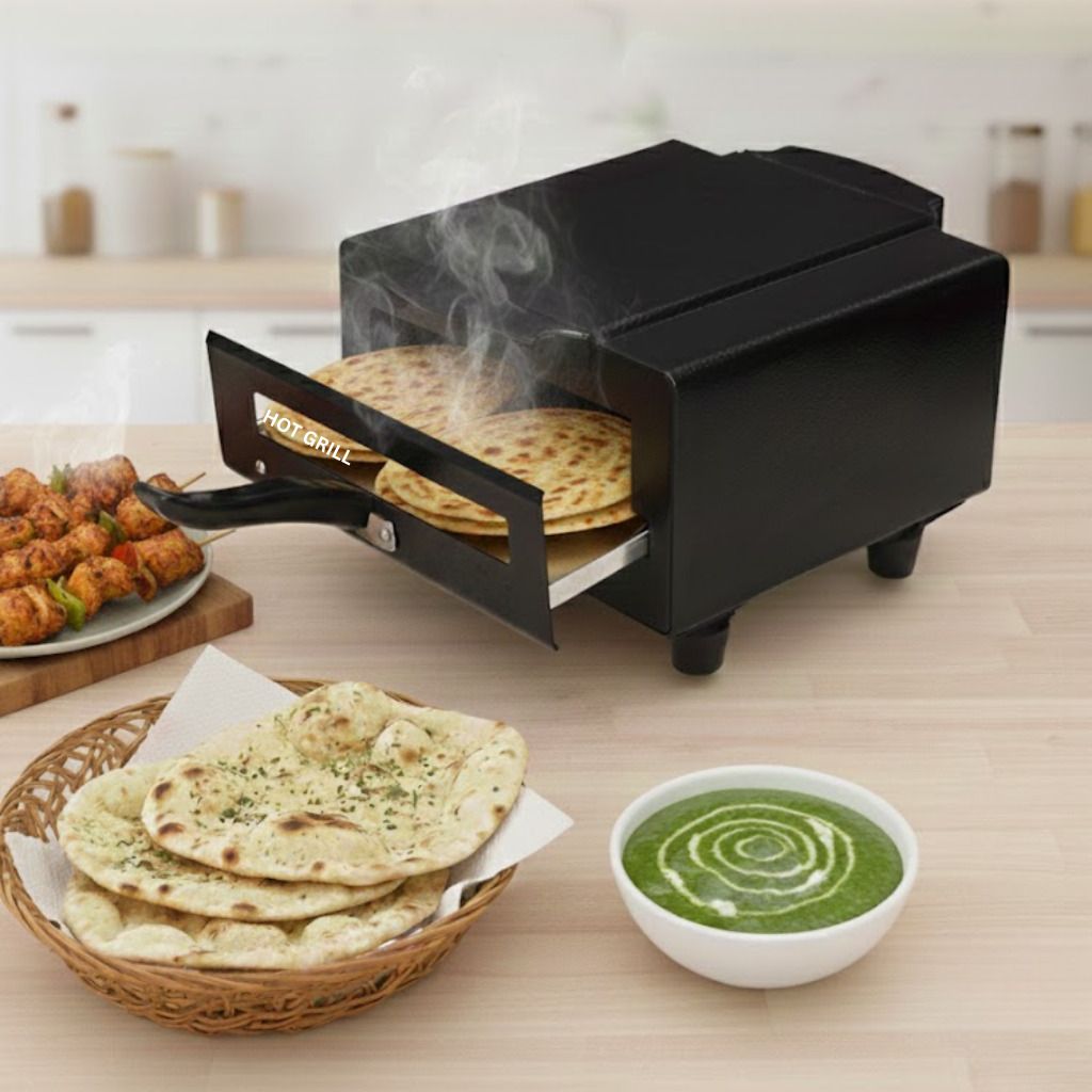 Tabletop Pizza Oven Electric 10 Inch 1500W Home Baking Appliance Pizza Maker